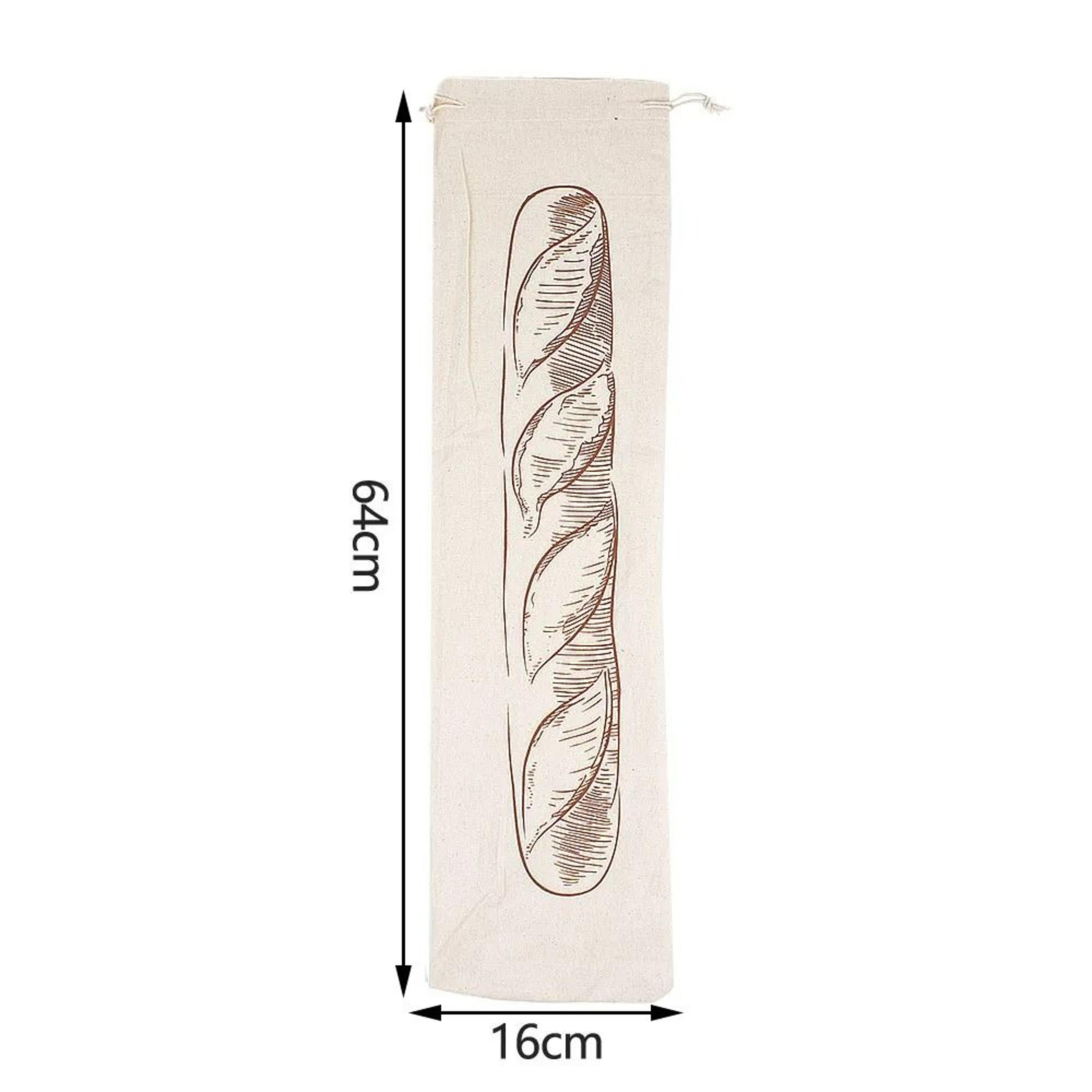 Elite Reusable Linen Drawstring Bread Storage Bag 7