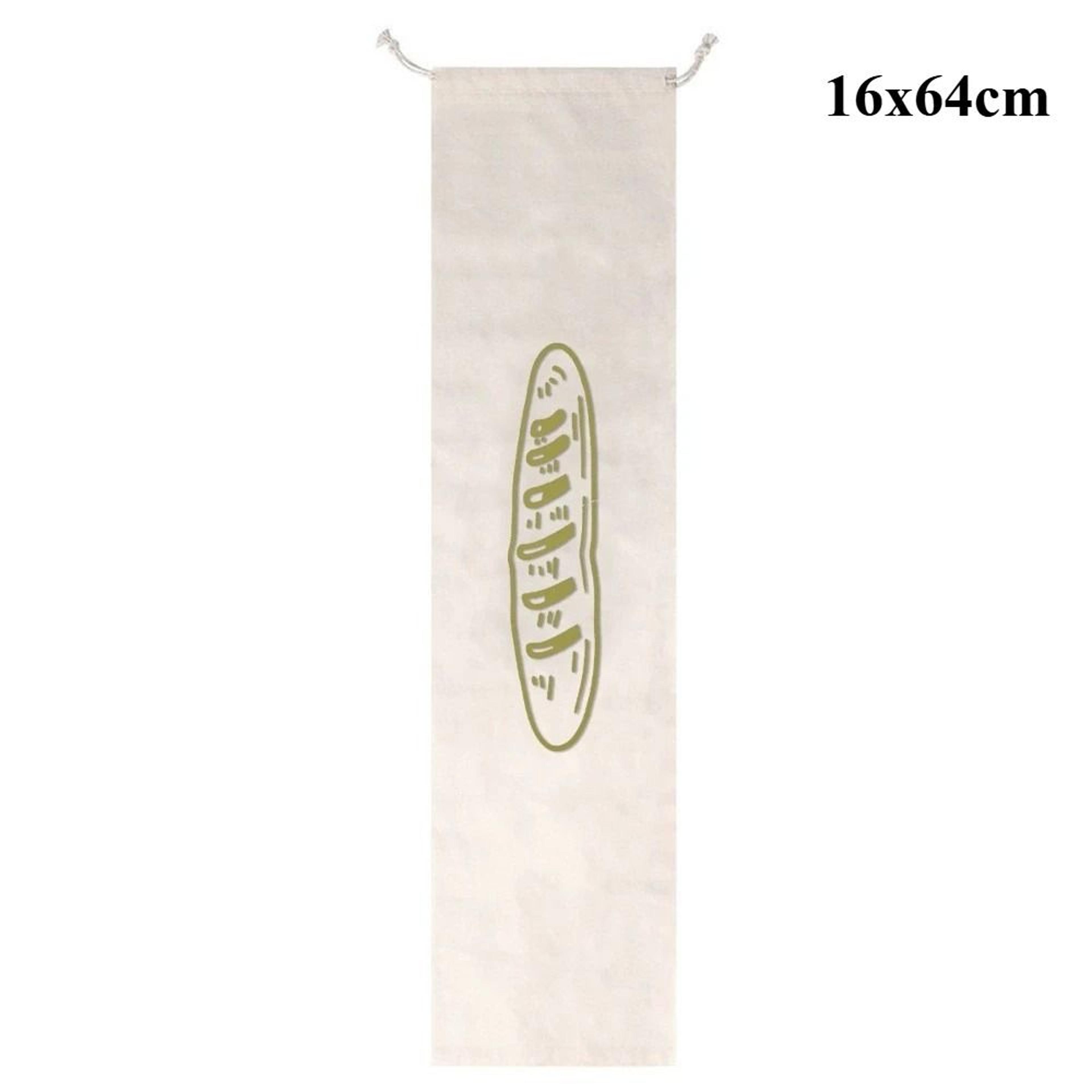 Elite Reusable Linen Drawstring Bread Storage Bag 8