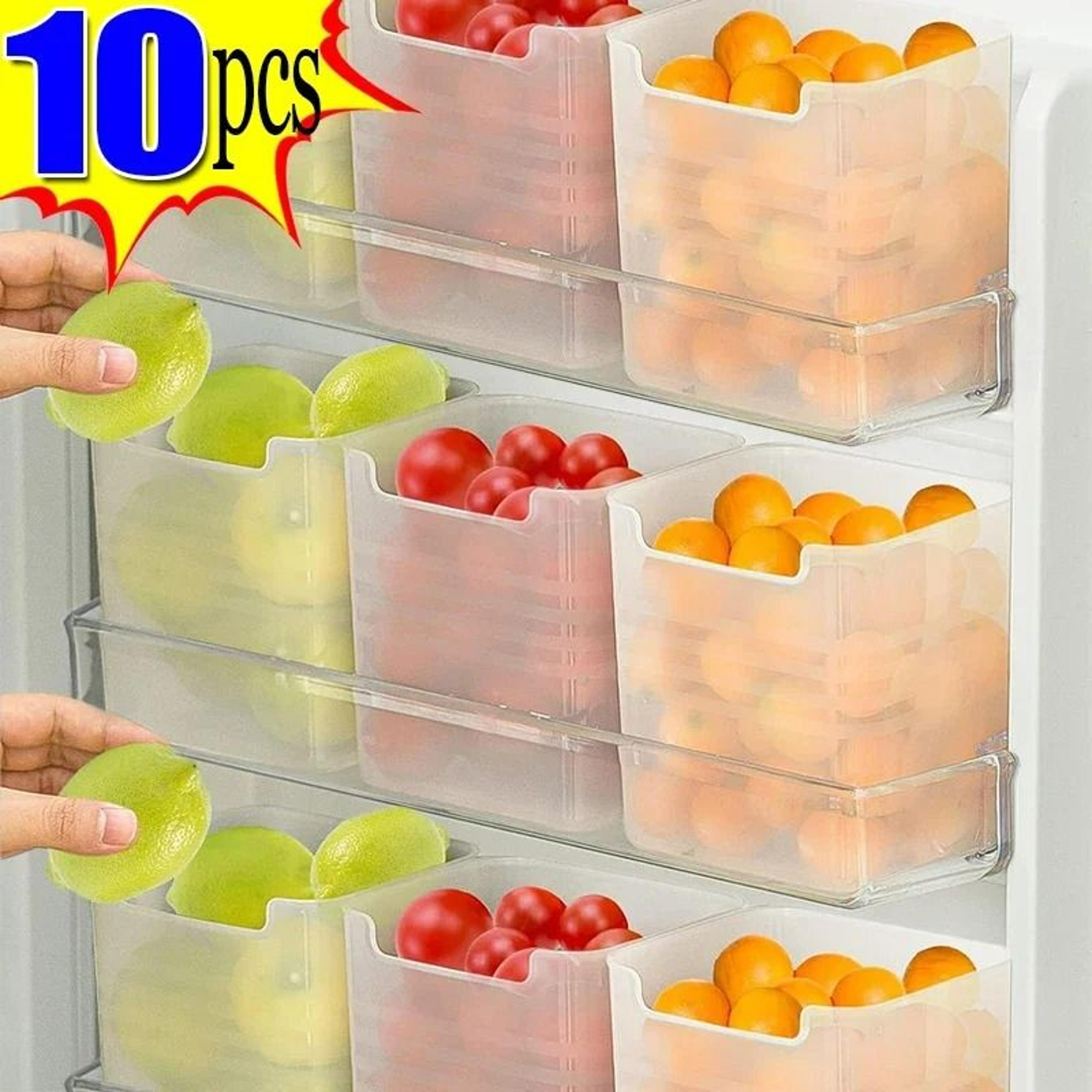 Elite Refrigerator SideDoor Storage Boxes  10 Pack 1