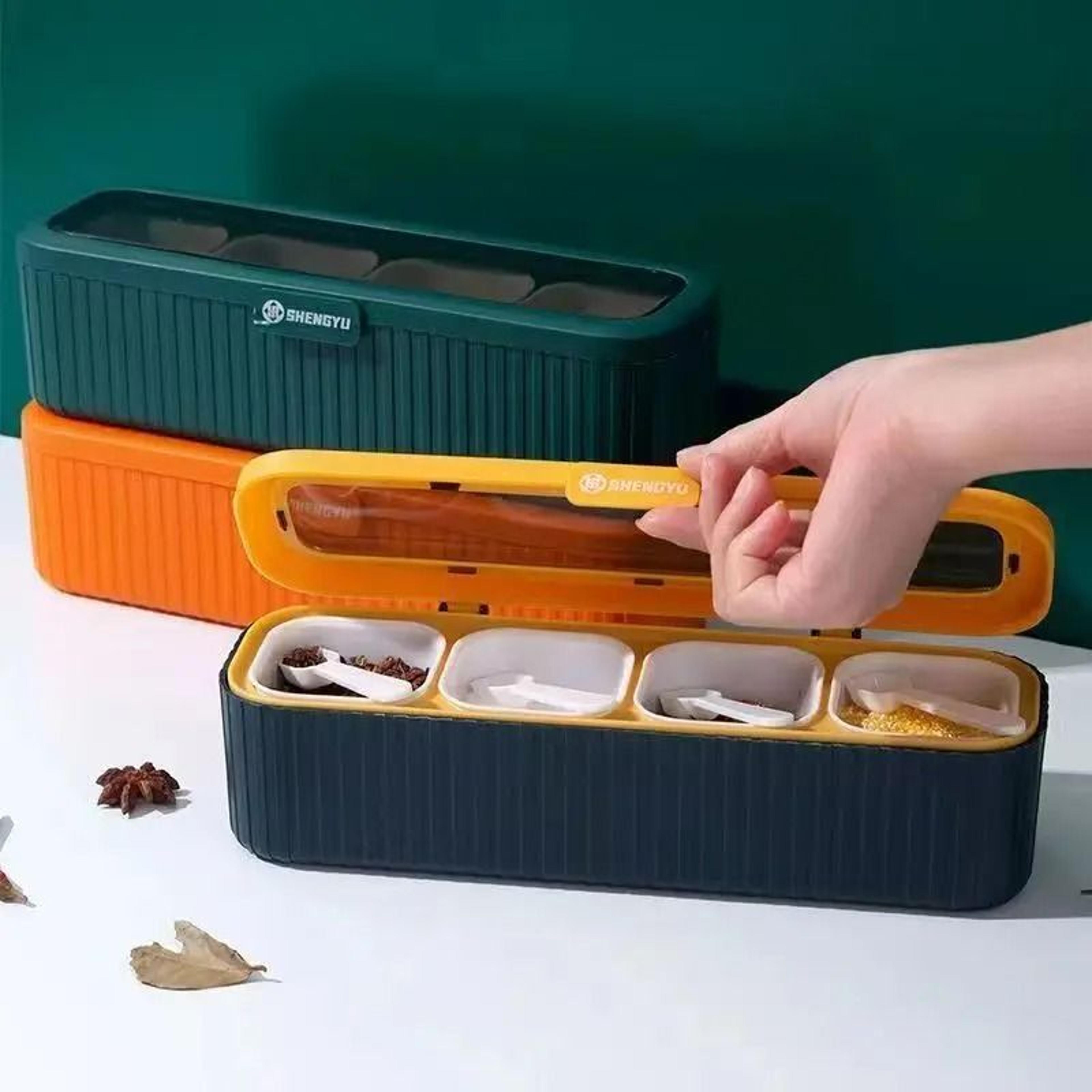Crystal Seasoning Box Set With Serving Spoons 5