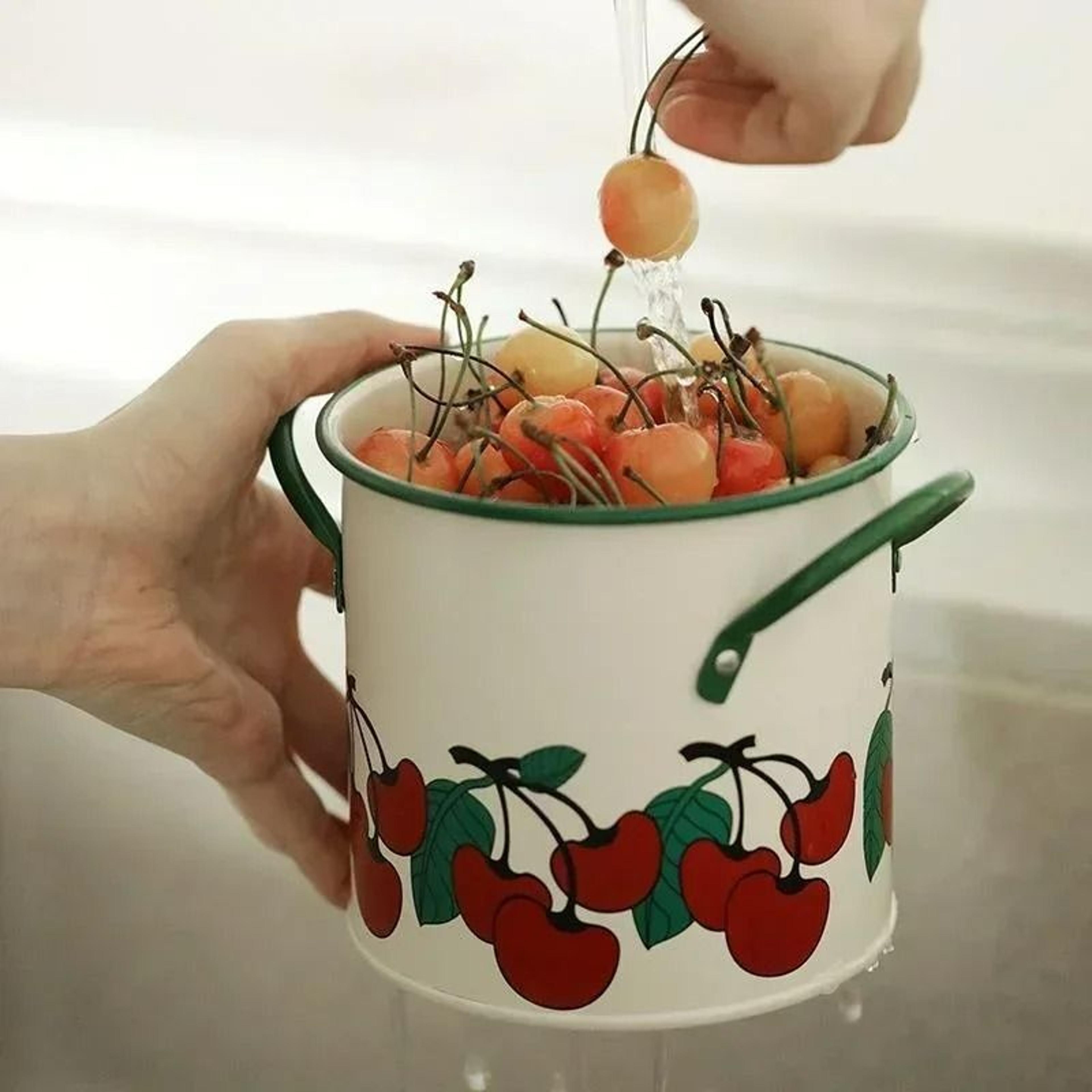 Retro MultiCompartment Tableware Storage Bucket  Draining Rack 5