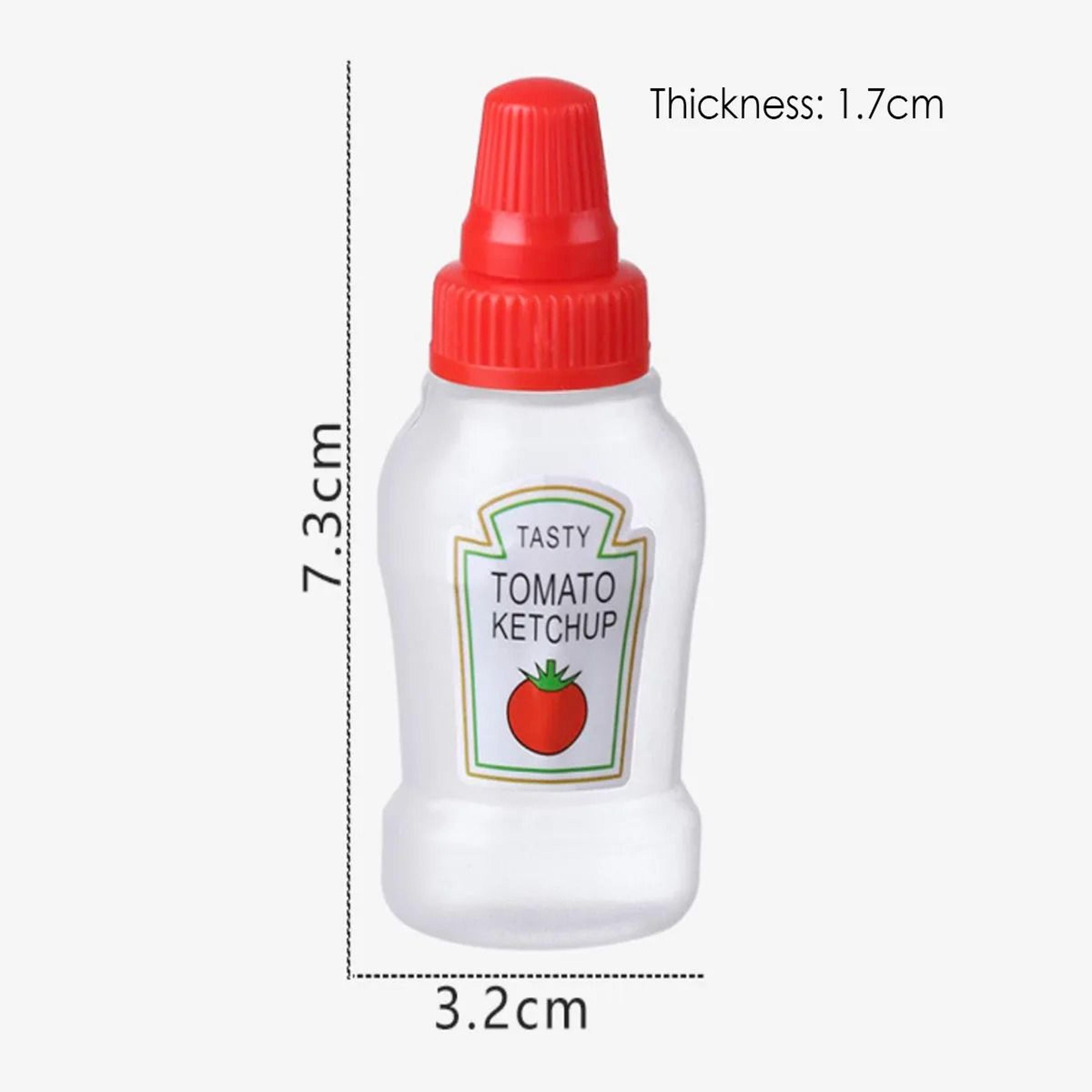 Mini Portable Seasoning Squeeze Bottles  4 Pack 5