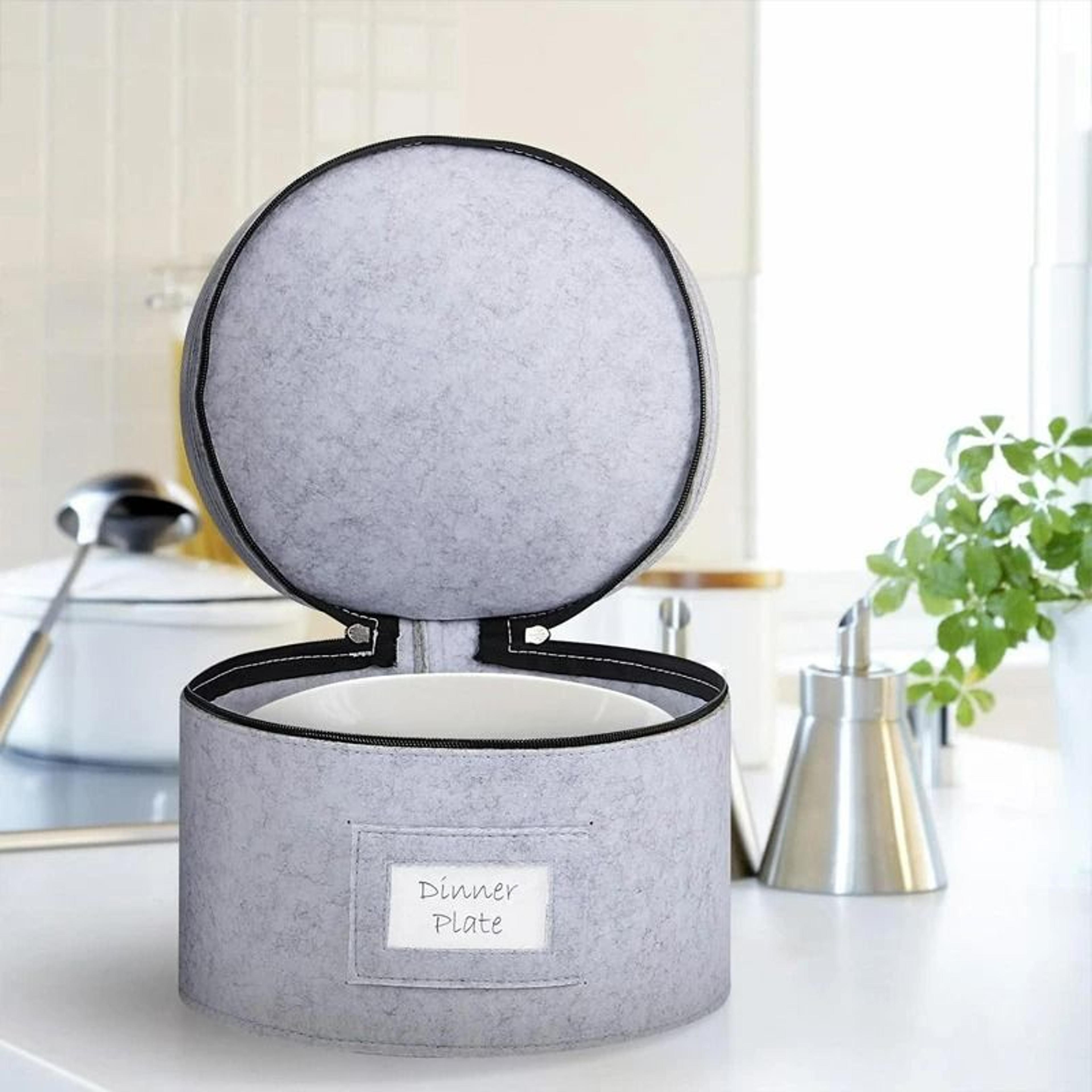 Felt Dining Storage Bag And Plate Preservation Case 3