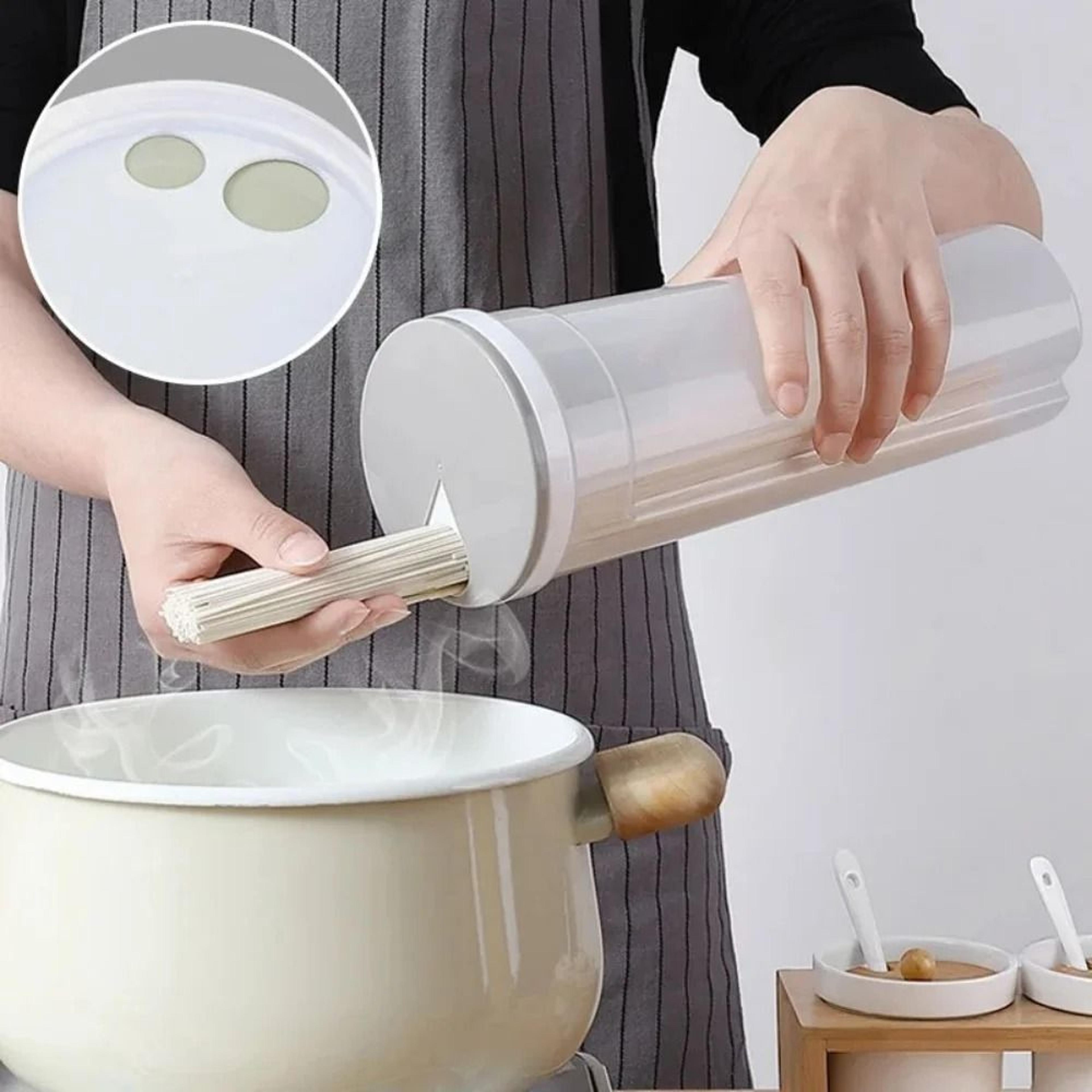 Airtight Pasta PortionControl Container And Dry Ingredient Storage Jar 3