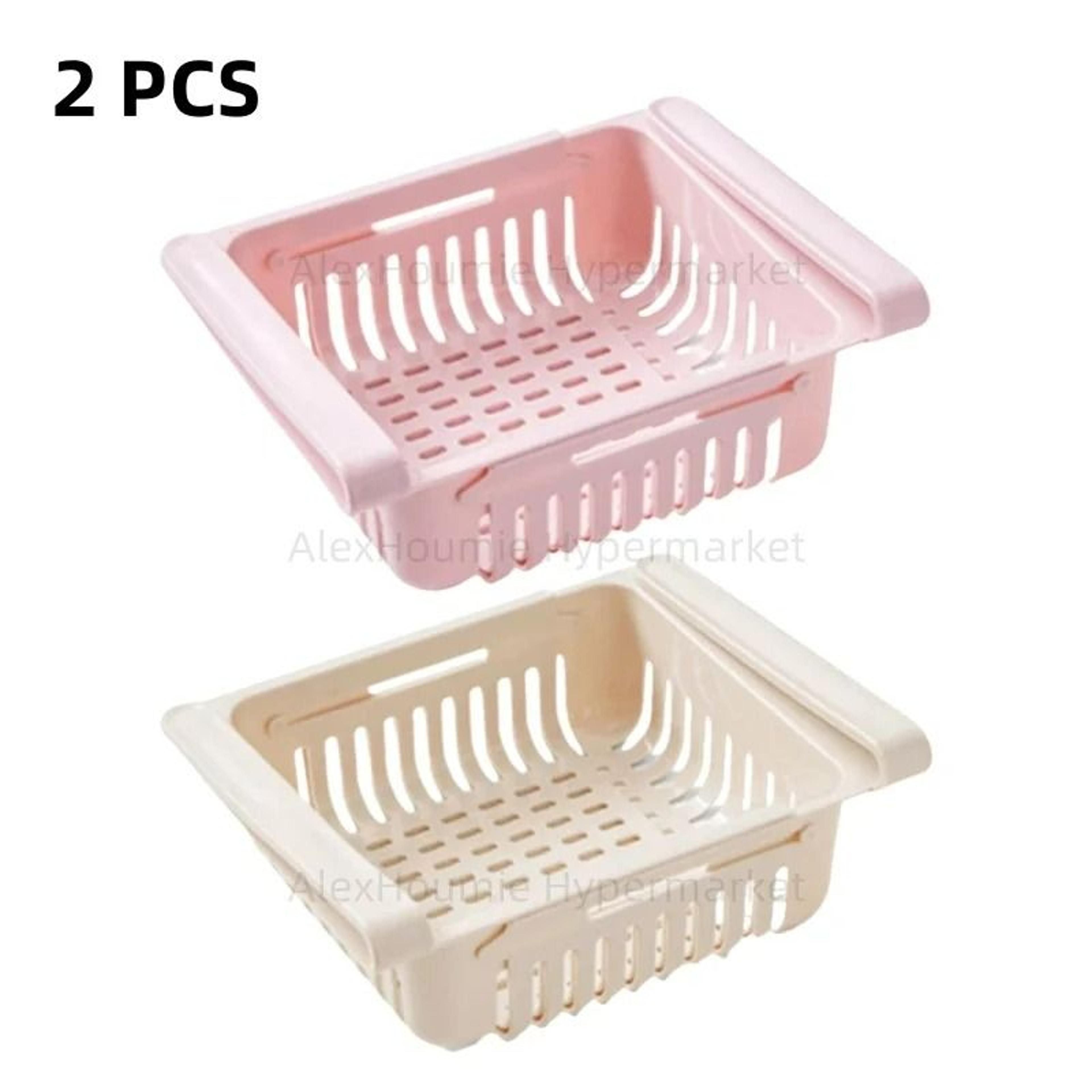 UnderShelf Refrigerator Hanging Storage Drawers 2Pack 16