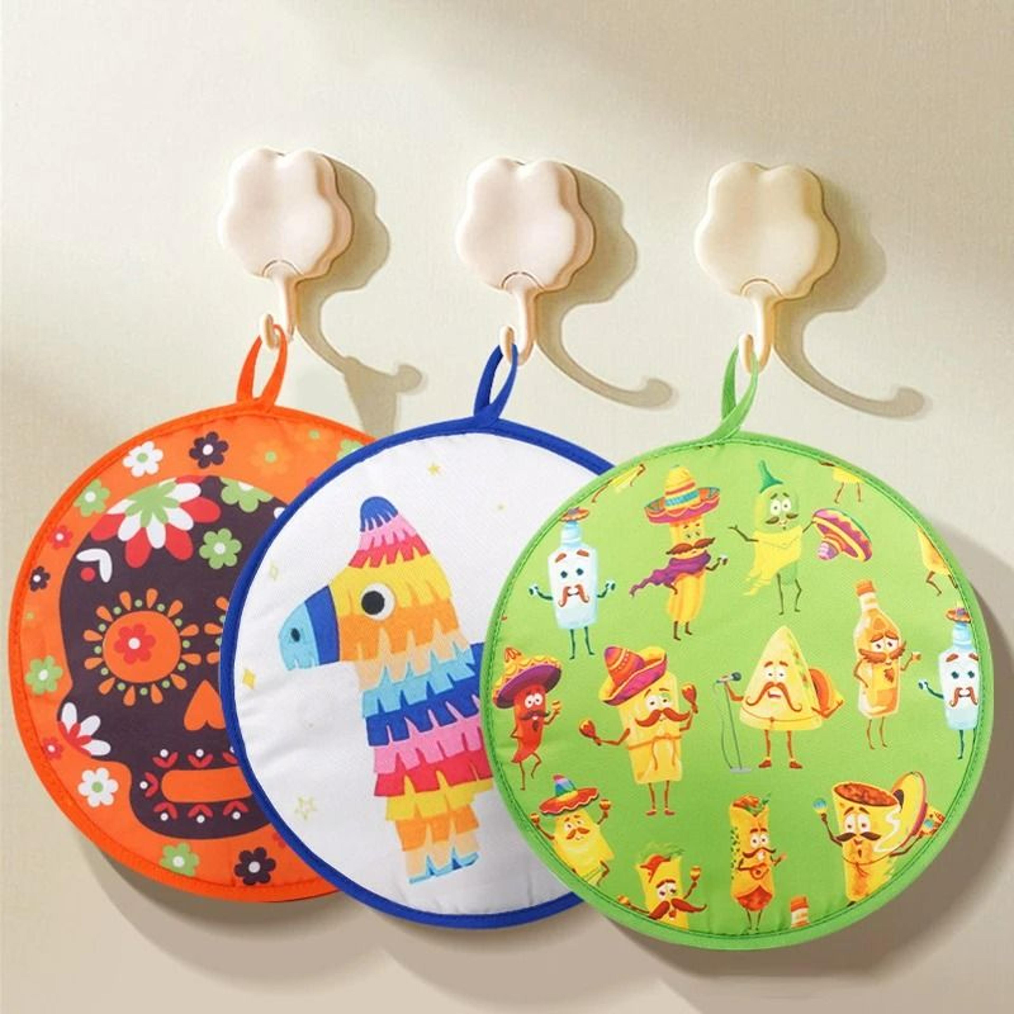 microwave tortilla warmer and insulated pancake pouch
