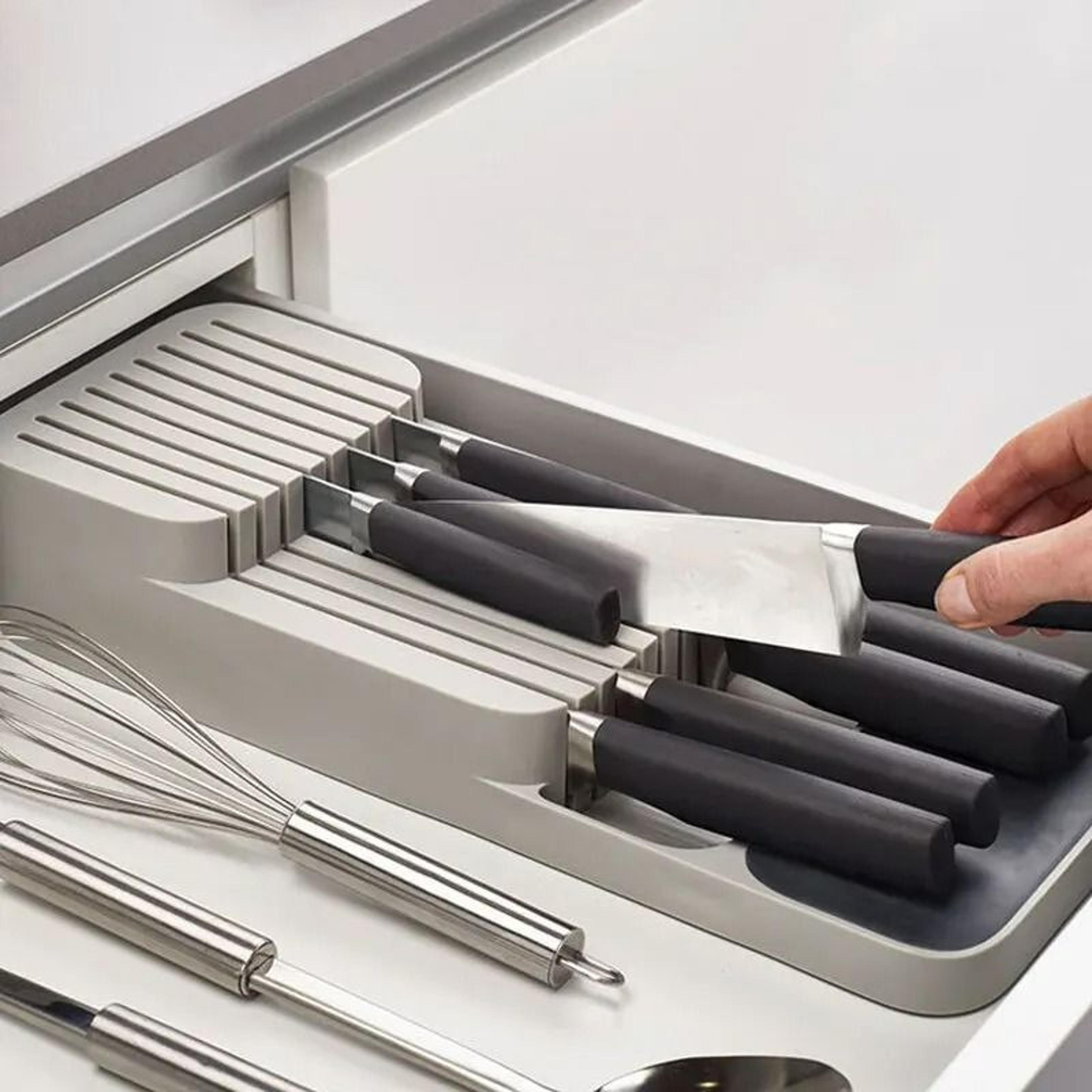 Kitchen Drawer Cutlery Storage Tray And Tableware Organizer 5