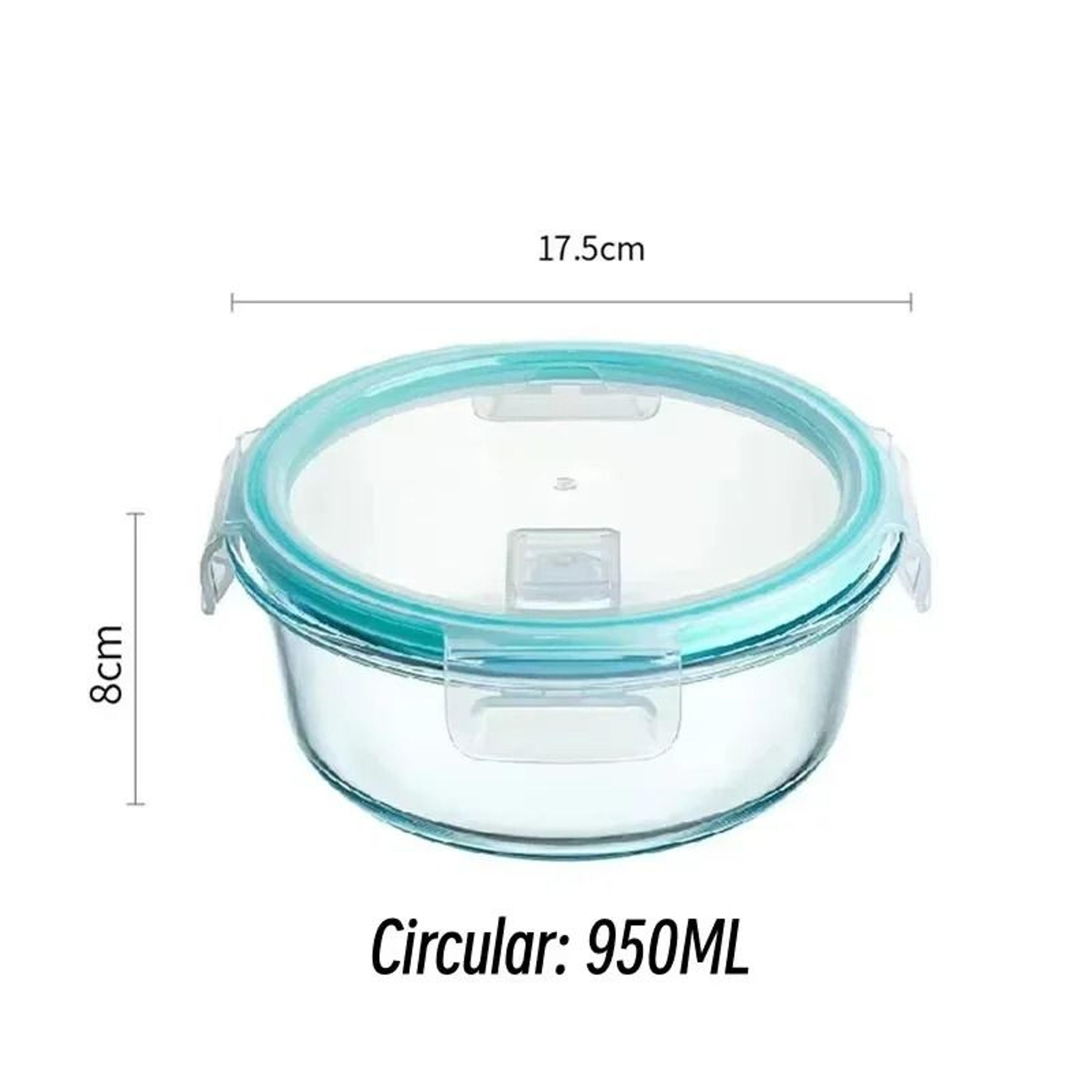 Airtight Glass Lunch Box  Meal Prep Bento Container 11