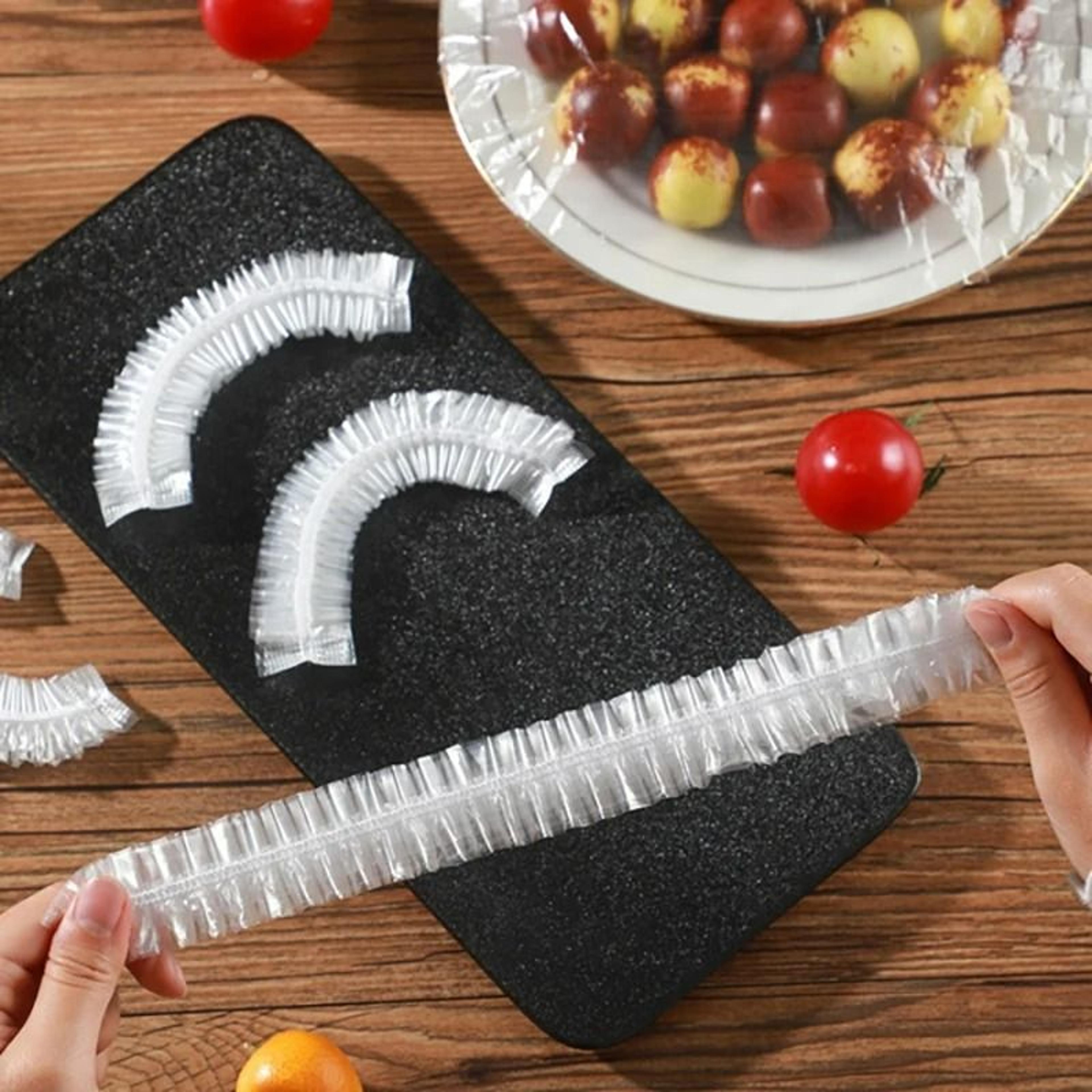 500Piece Bulk Elastic Food Covers  MultiPurpose Protective Caps 3