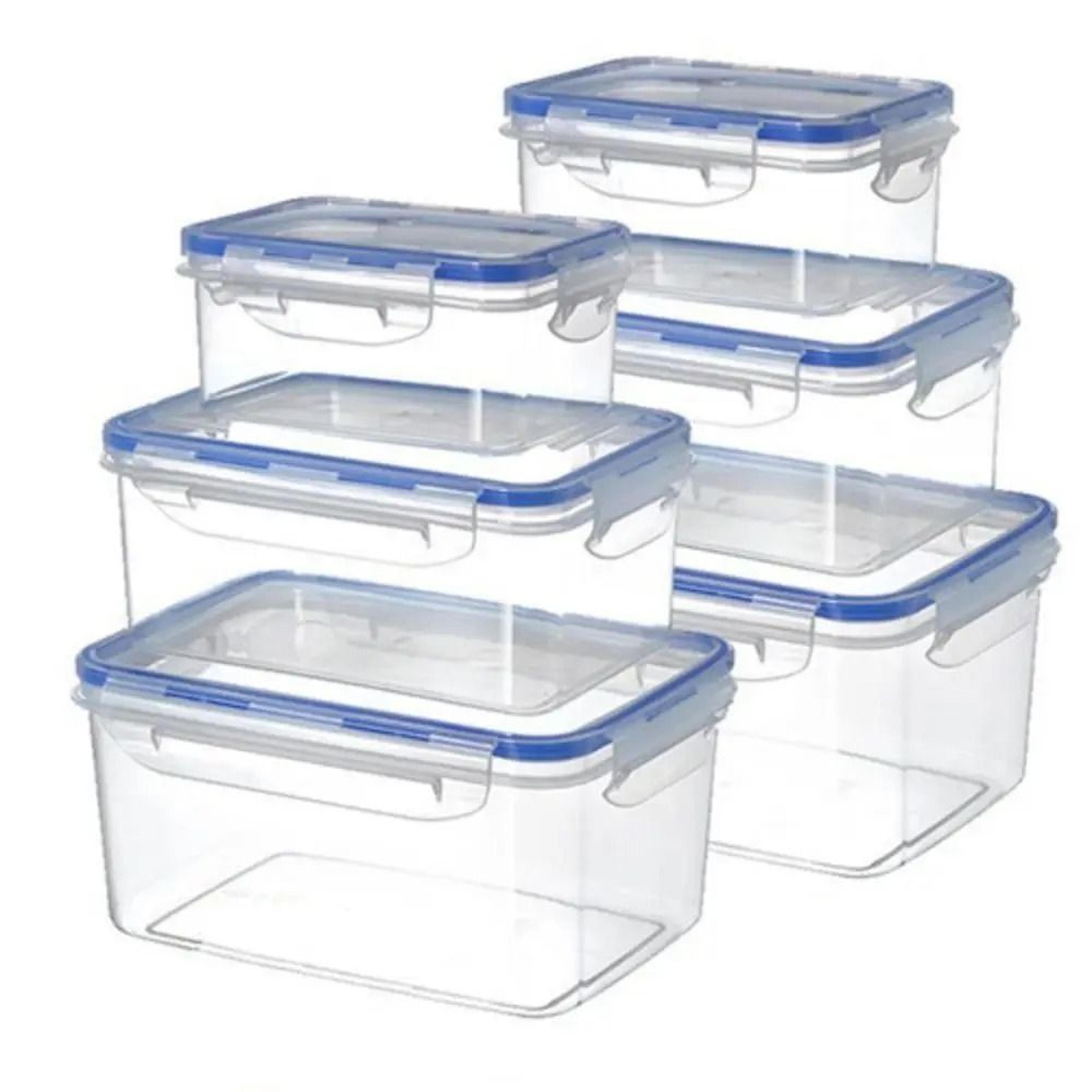 DoubleLayer Refrigerator Preservation Box With Integrated Drain Basket 0