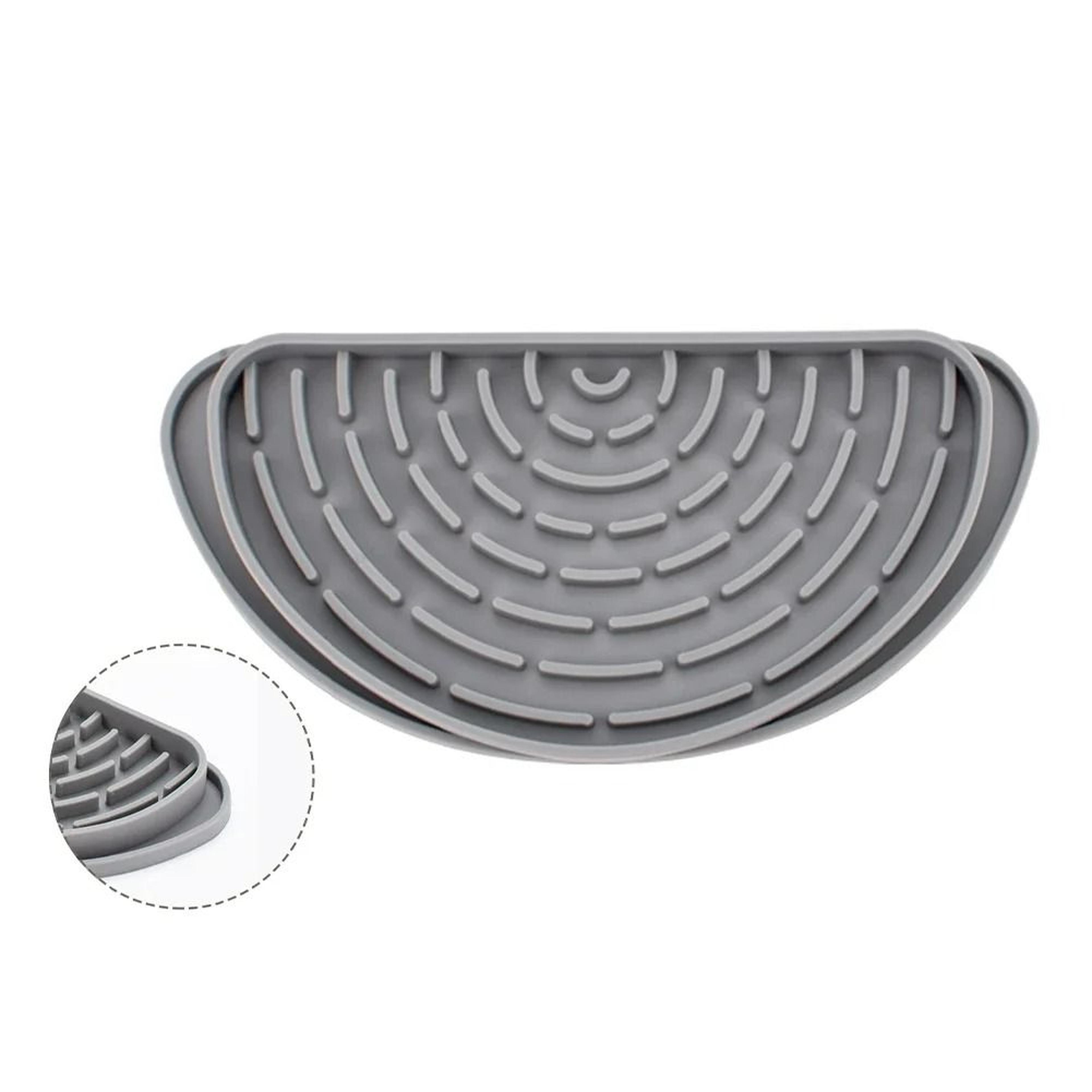 New Silicone Water Dispenser Tray  SplashProof Refrigerator Drip Mat 7