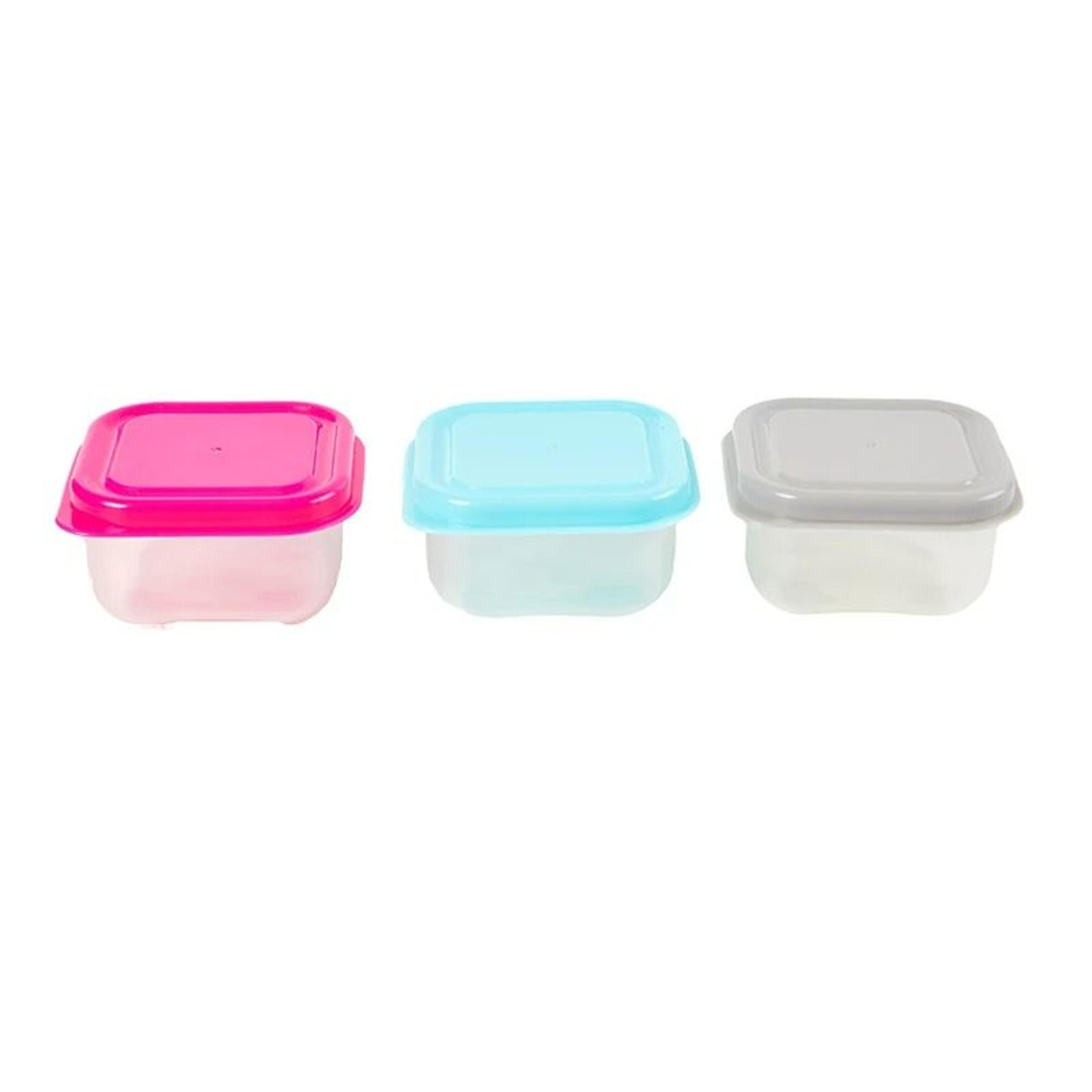 6Piece Small Food Storage Container Set  MoistureProof Mini Kitchen Box 1
