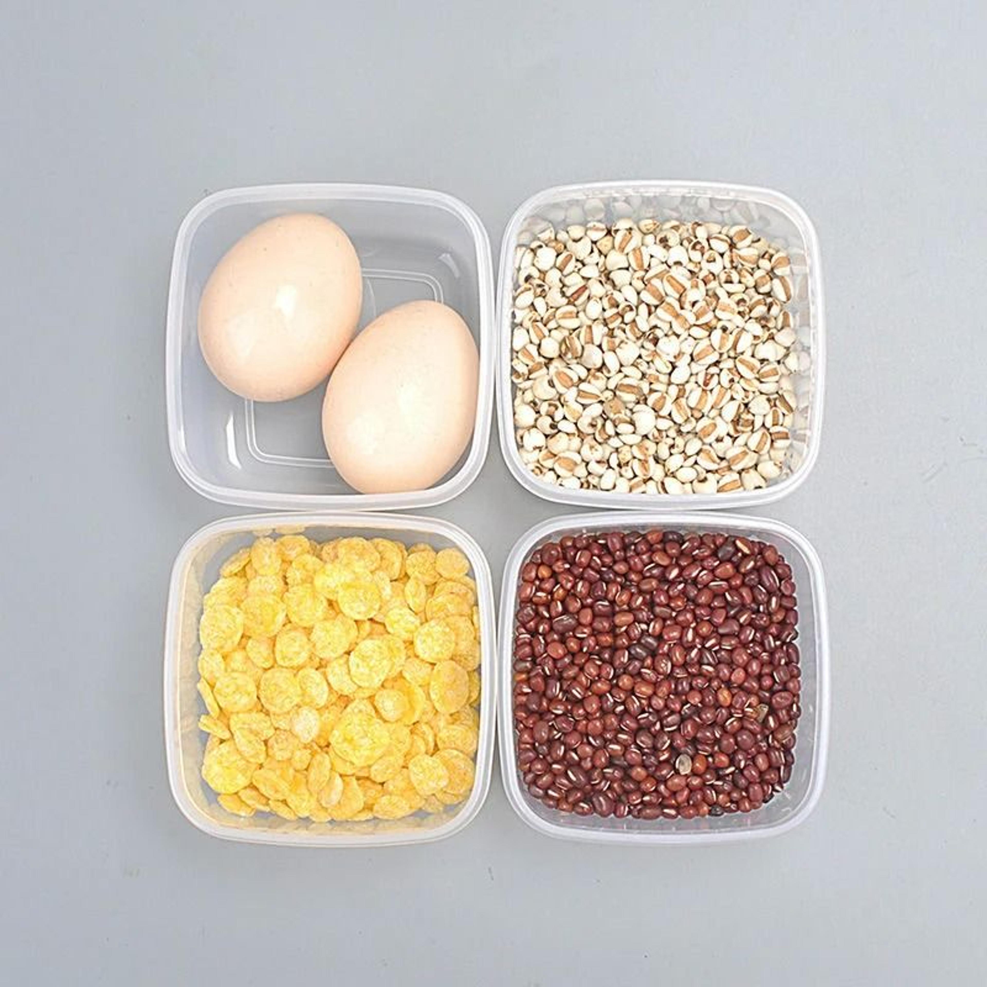 6Piece Small Food Storage Container Set  MoistureProof Mini Kitchen Box 4