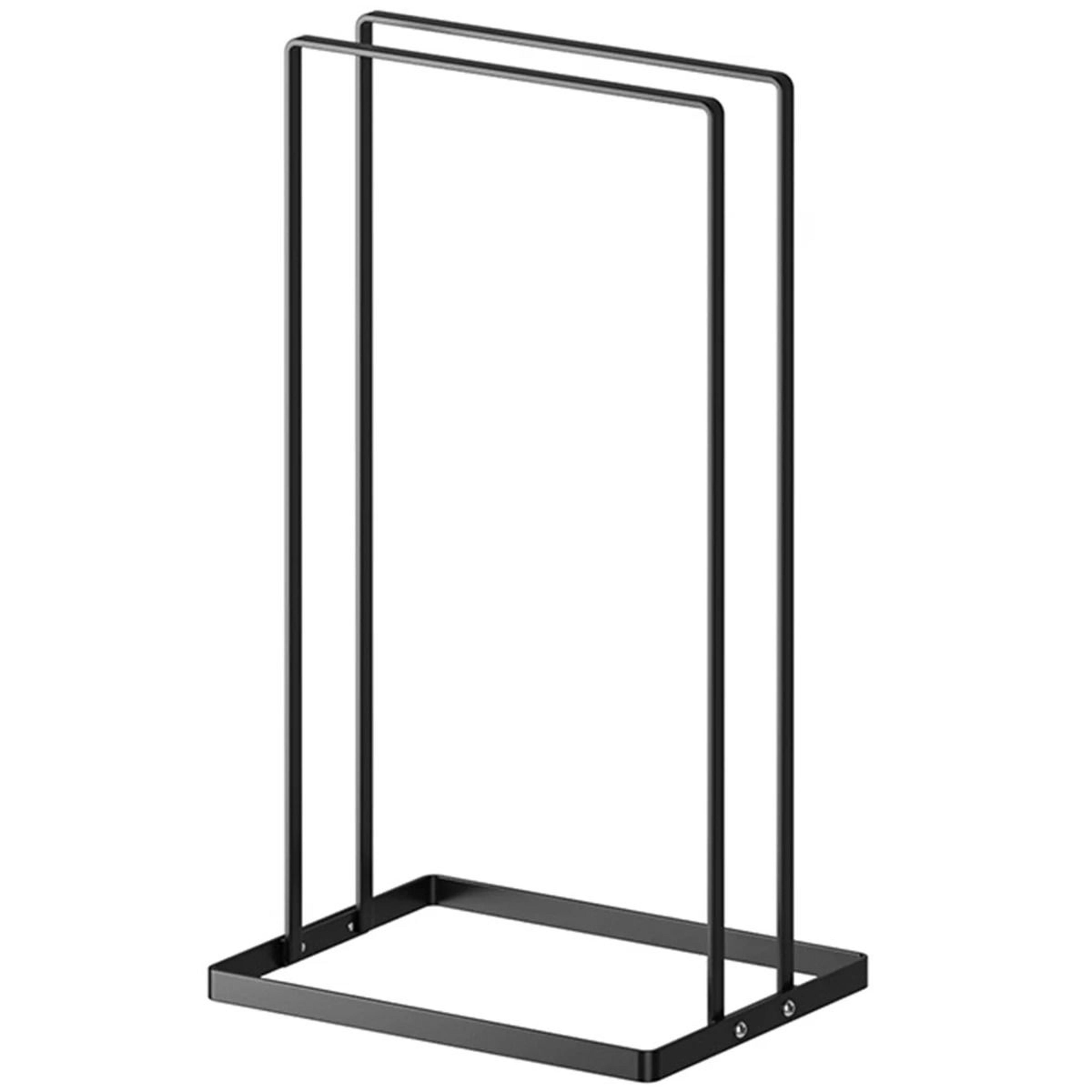Stainless Steel Hanger Storage Organizer  SpaceSaving Stacker Rack 7