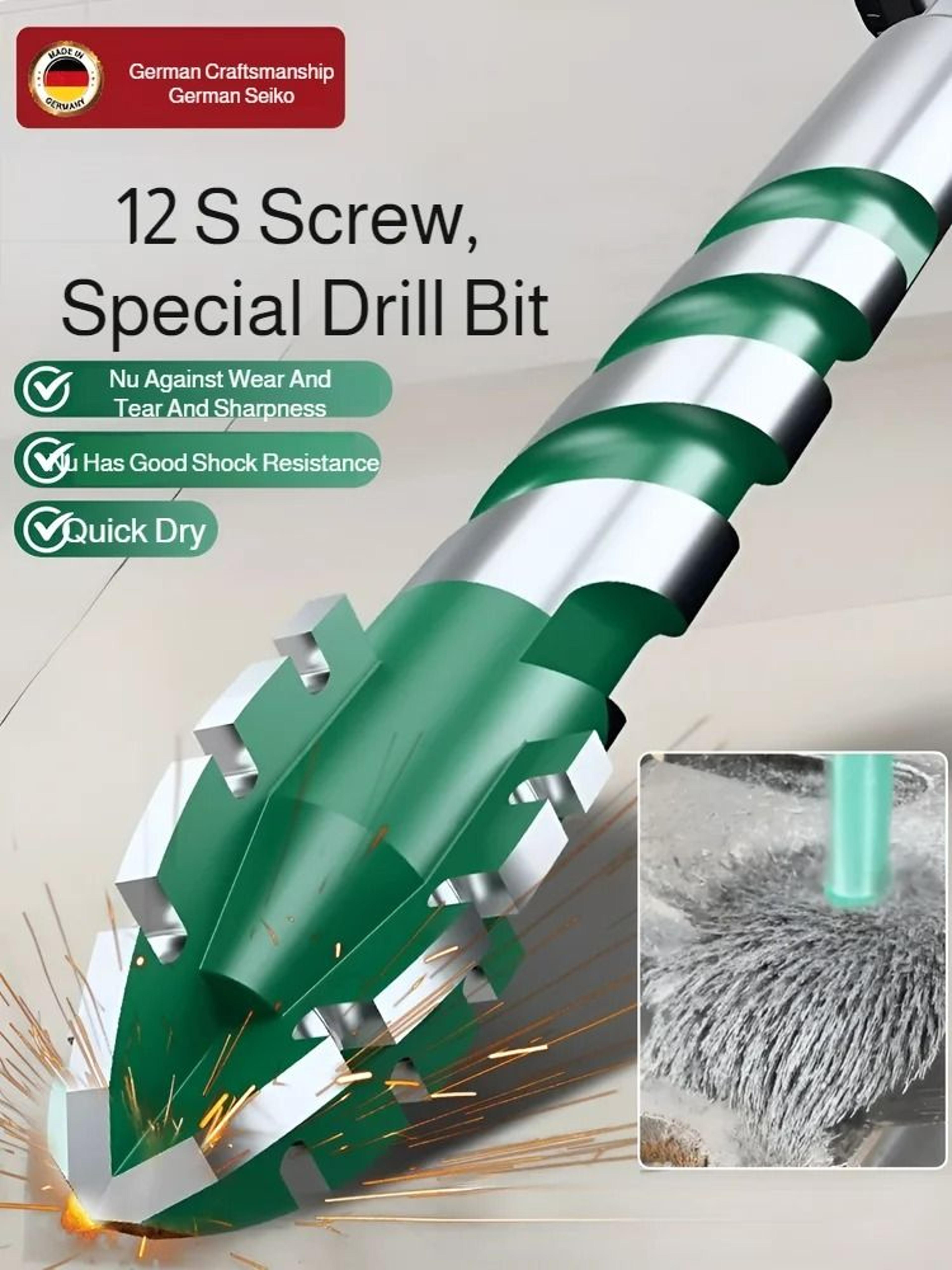 Blade Sawtooth Eccentric Drill Bit  UltraHigh Hardness Concrete Drilling Head 1