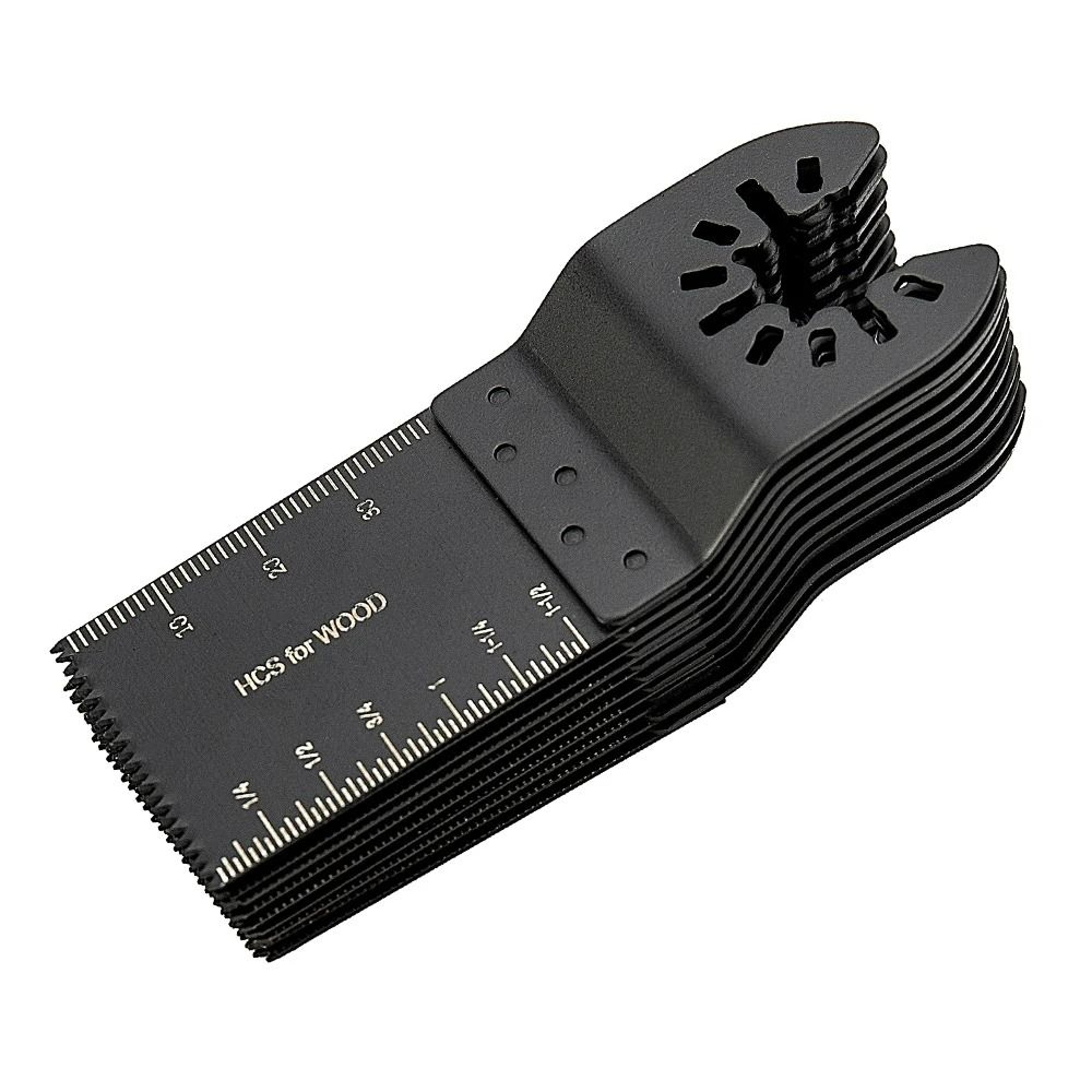60Piece MultiFunction Oscillating MultiTool Saw Blade Set  Universal Renovator Cutter Matrix 4