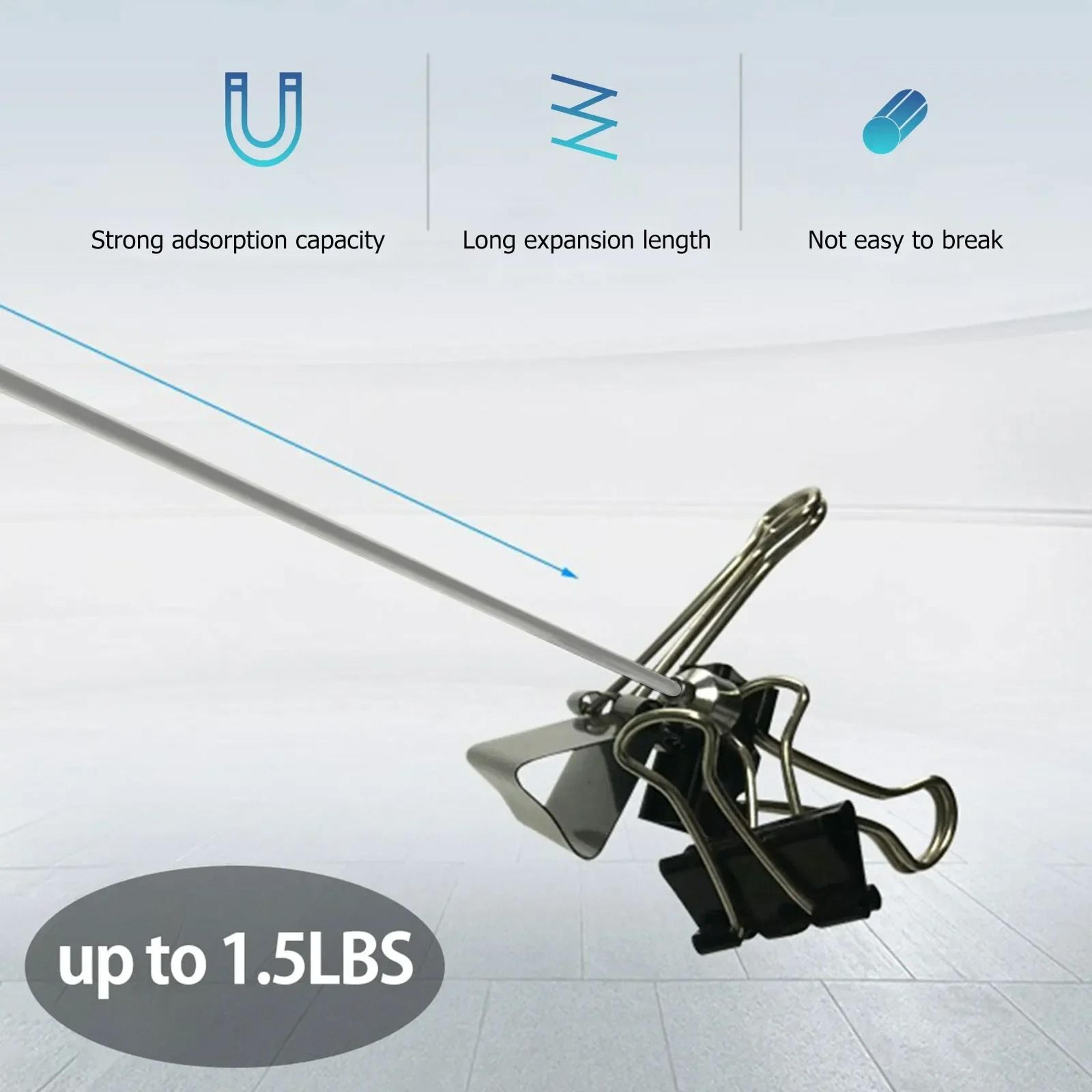 10Piece Telescoping Magnetic Pickup Tool Set  Extendable Magnet Stick With Pocket Clip 3