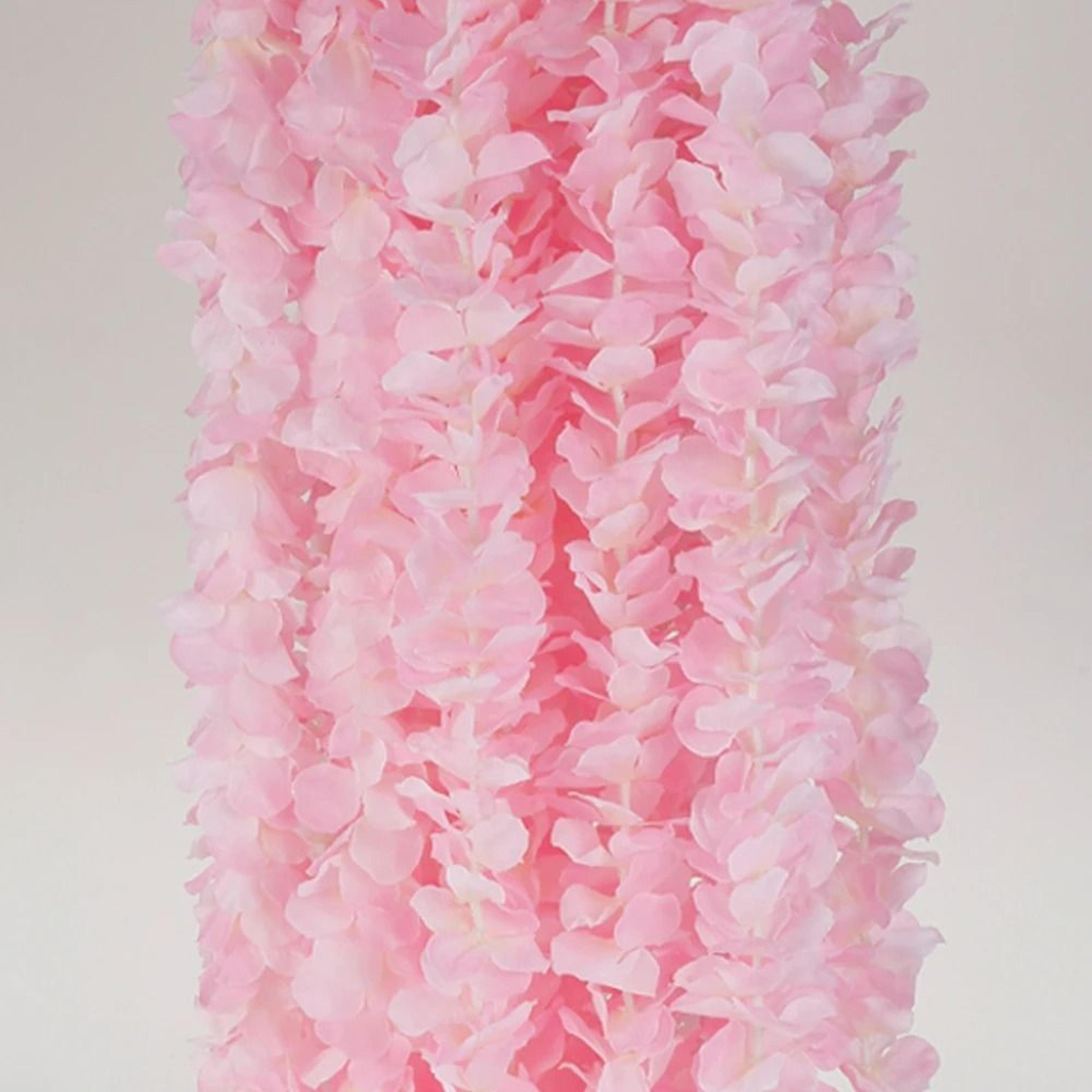 20Piece Artificial Silk Wisteria Vine Set  1M Hanging Garland For Weddings  Parties 10