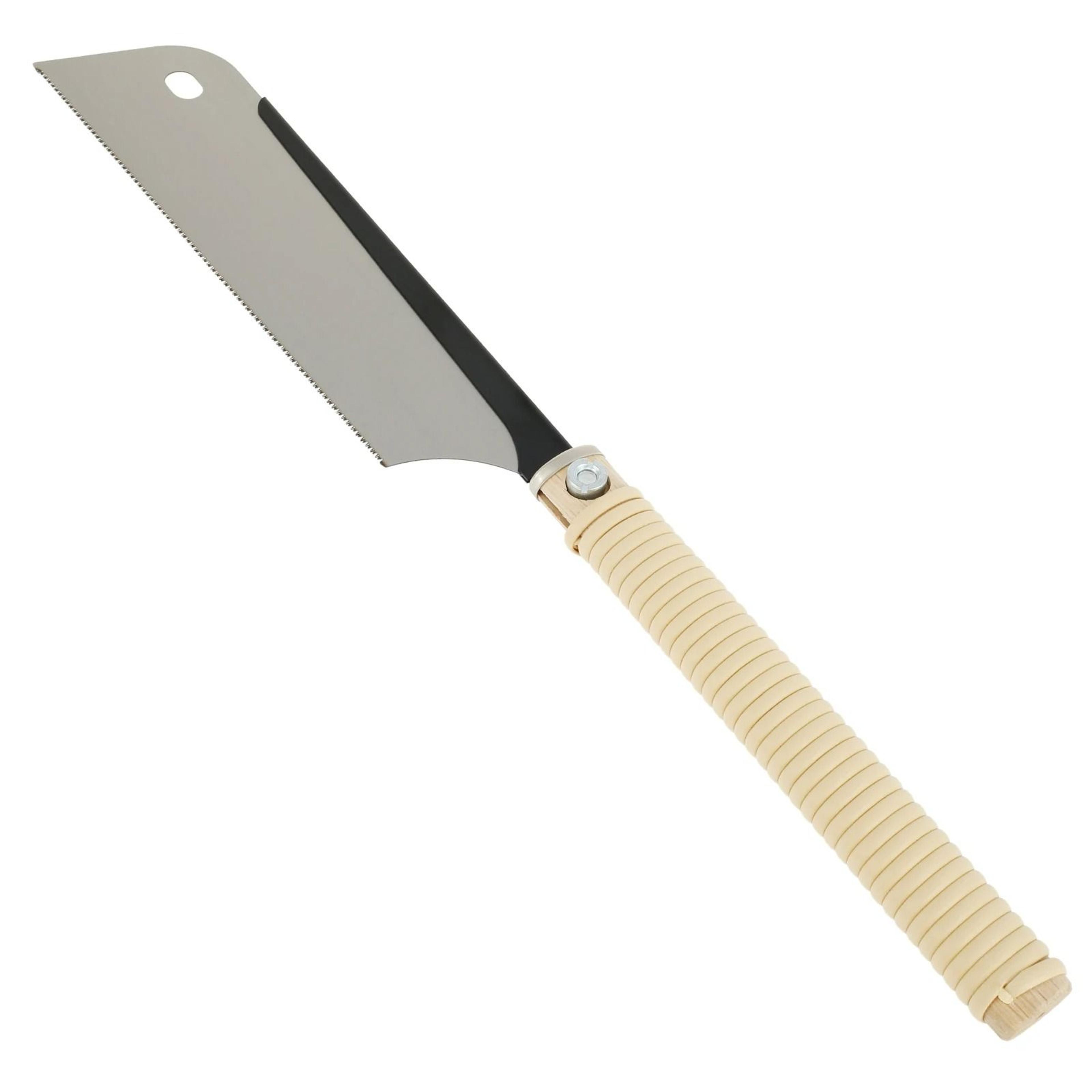 10-inch japanese pull saw – sk5 high carbon steel flush cut hand saw with hex wrench