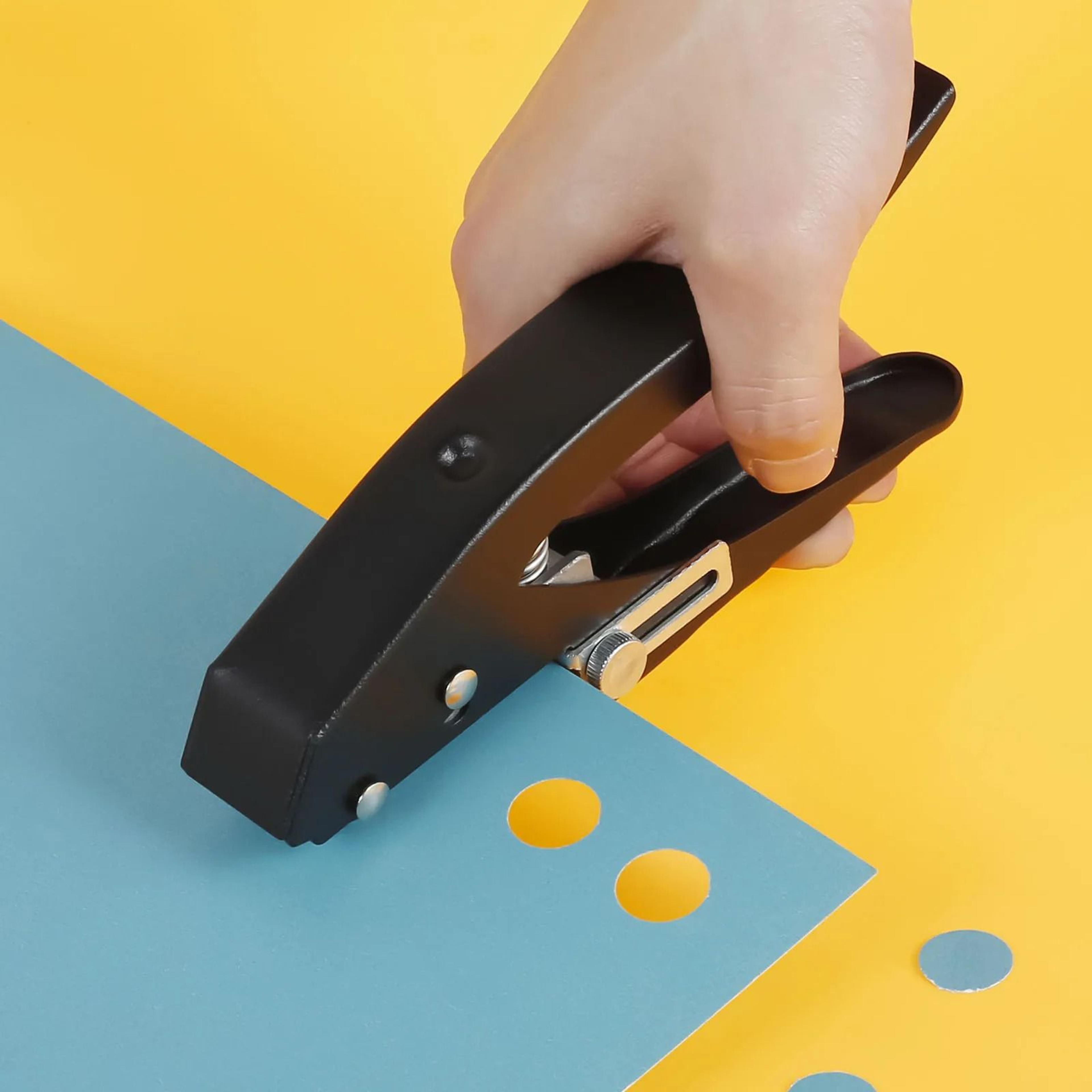 Single Hole Punch  Precise Handheld Round Hole Punching Tool For Edge Banding And Crafts 1