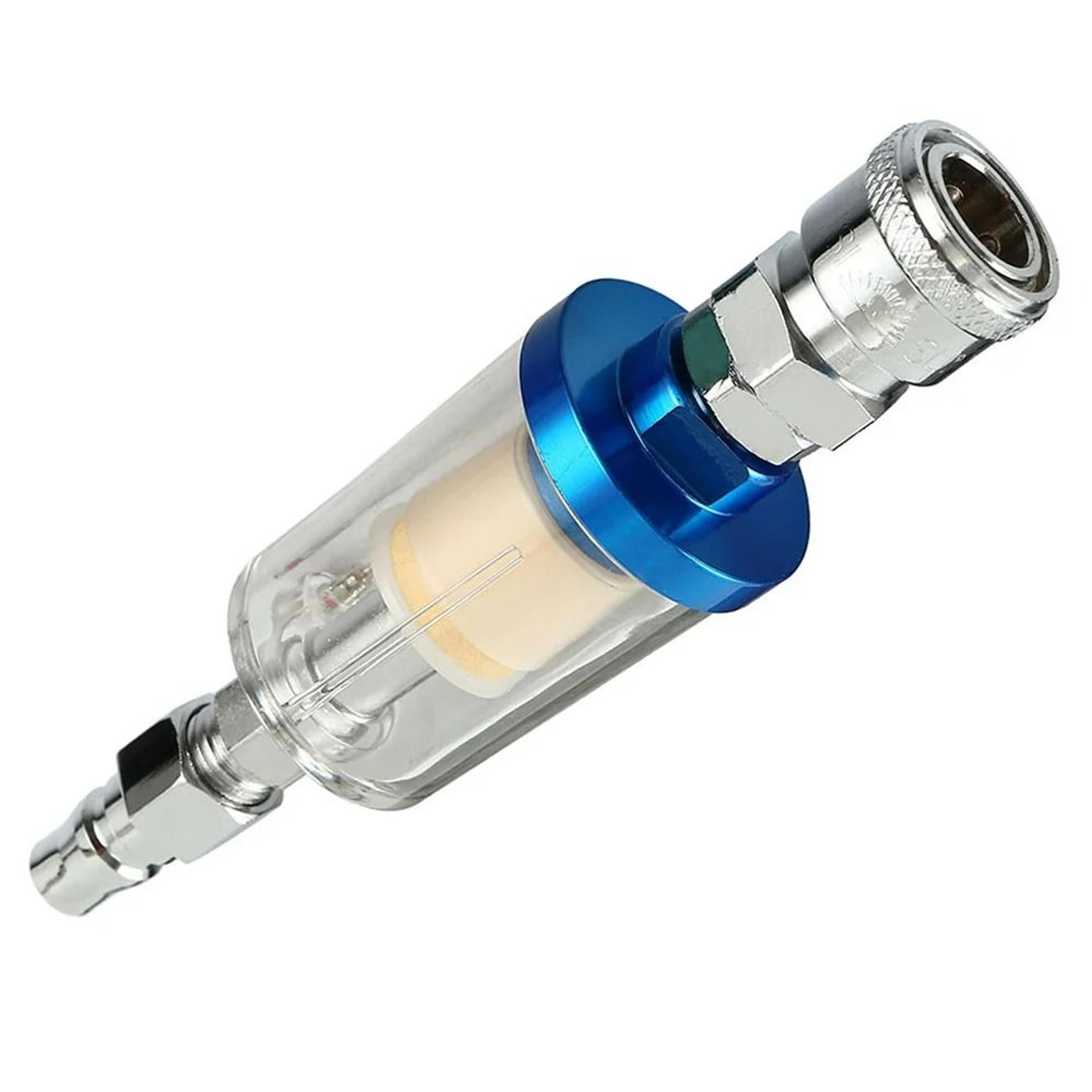 14Inch Thread Inline OilWater Separator  Clear Painting Moisture Trap For Spray Guns And Air Compre 3