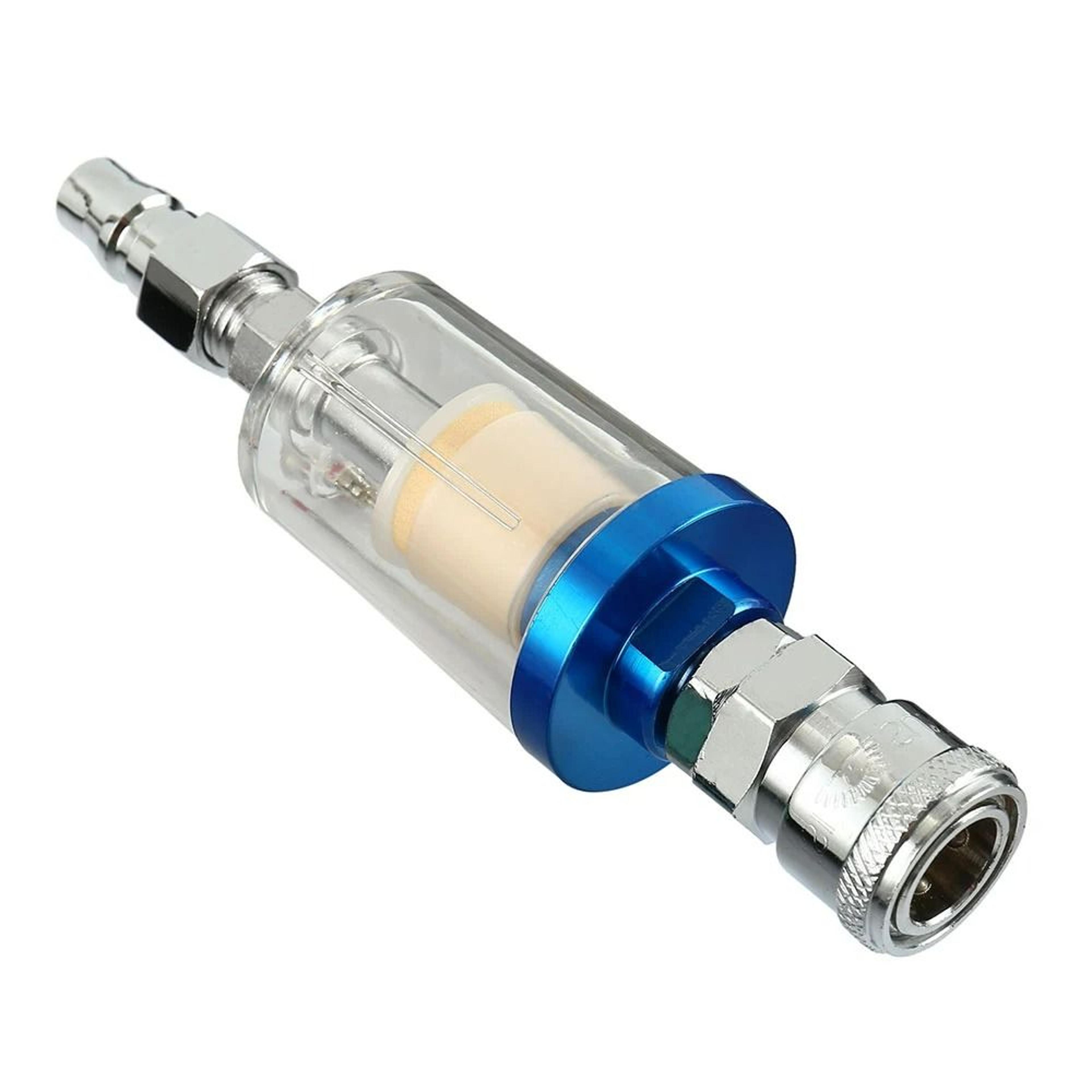 14Inch Thread Inline OilWater Separator  Clear Painting Moisture Trap For Spray Guns And Air Compre 4