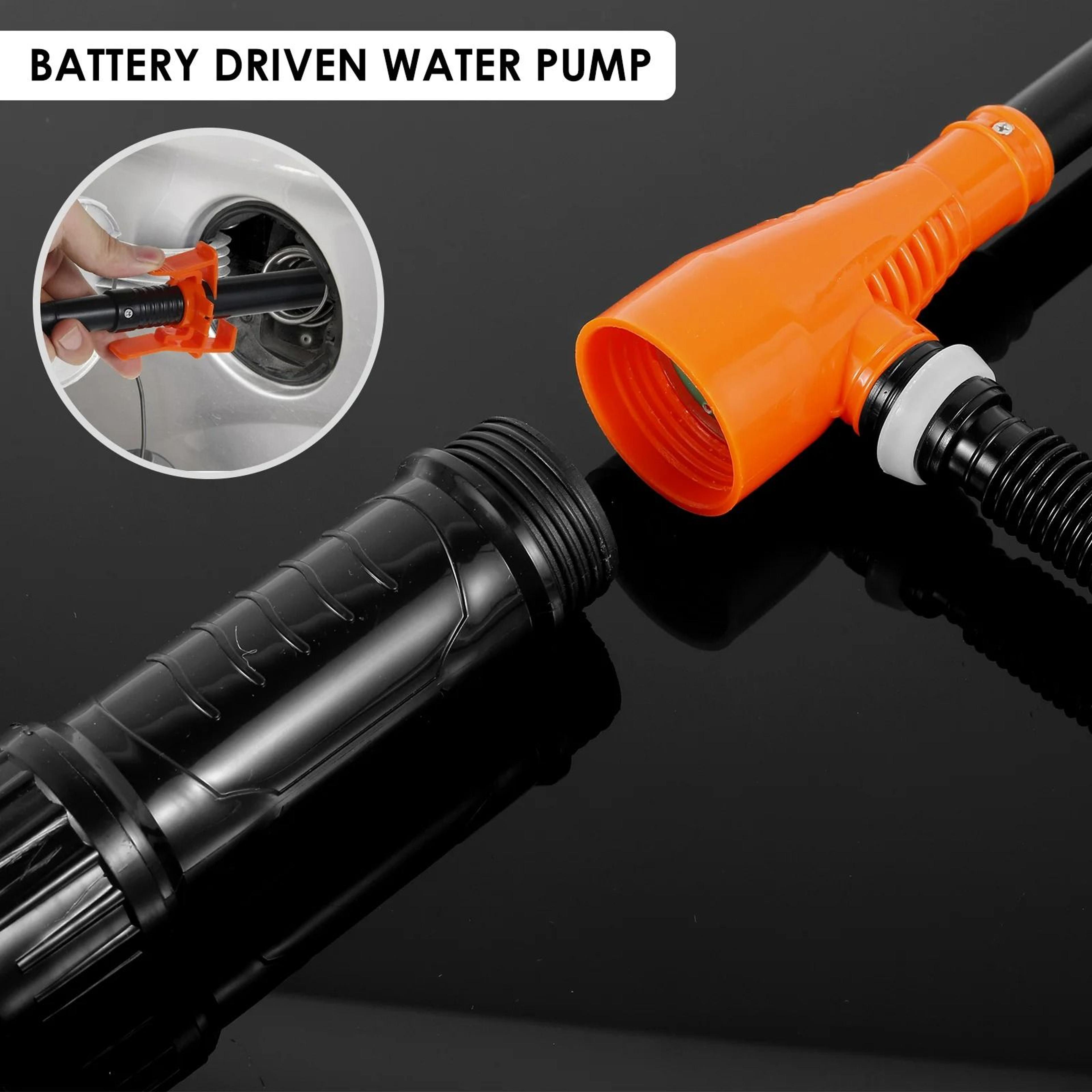 BatteryOperated Portable Transfer Pump  22 GPM Efficient Electric Siphon Pump For Diesel And Fuel 4