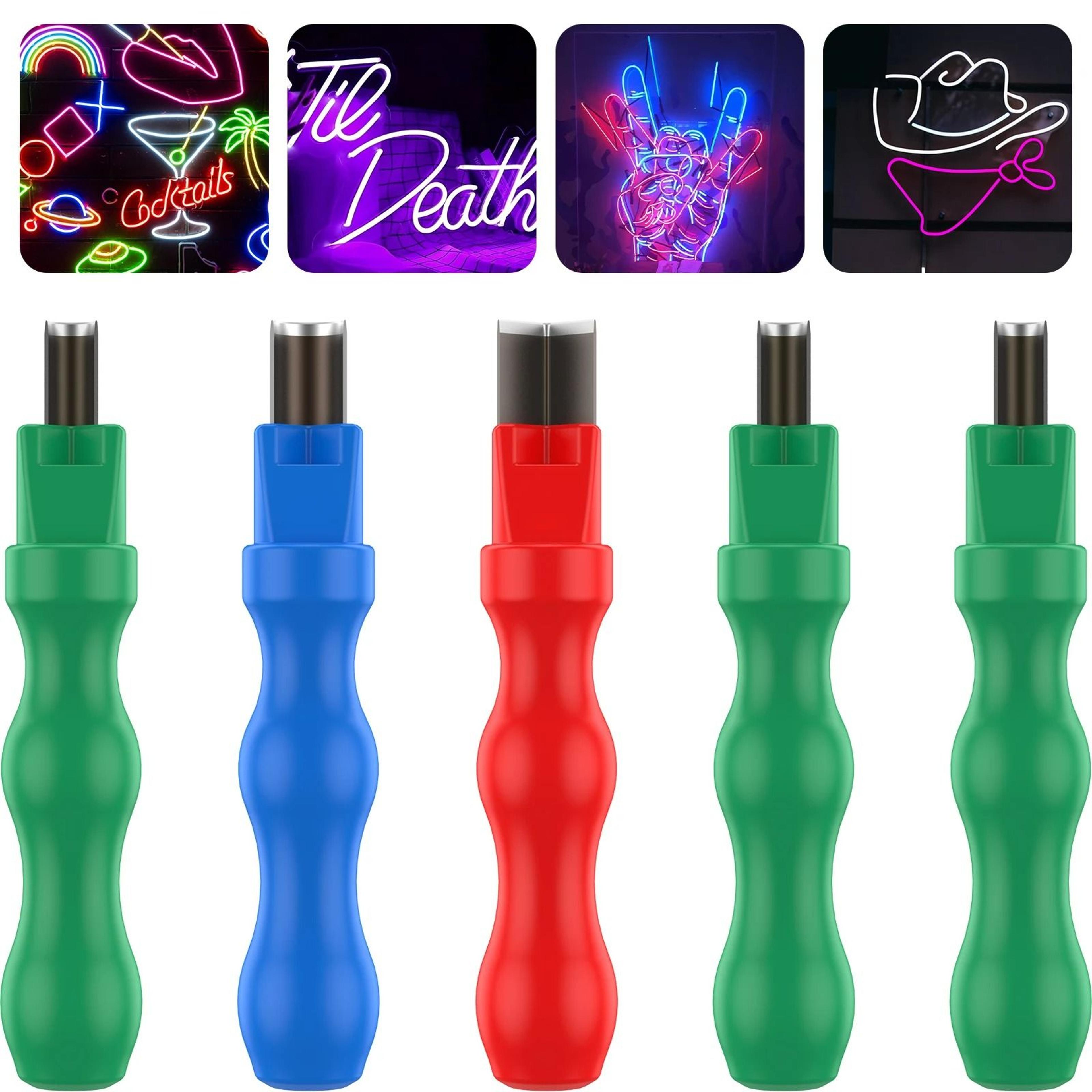 3Piece Neon Light Cutter Set  Portable HSS Hand Tool For Precision Neon Strip Trimming 1