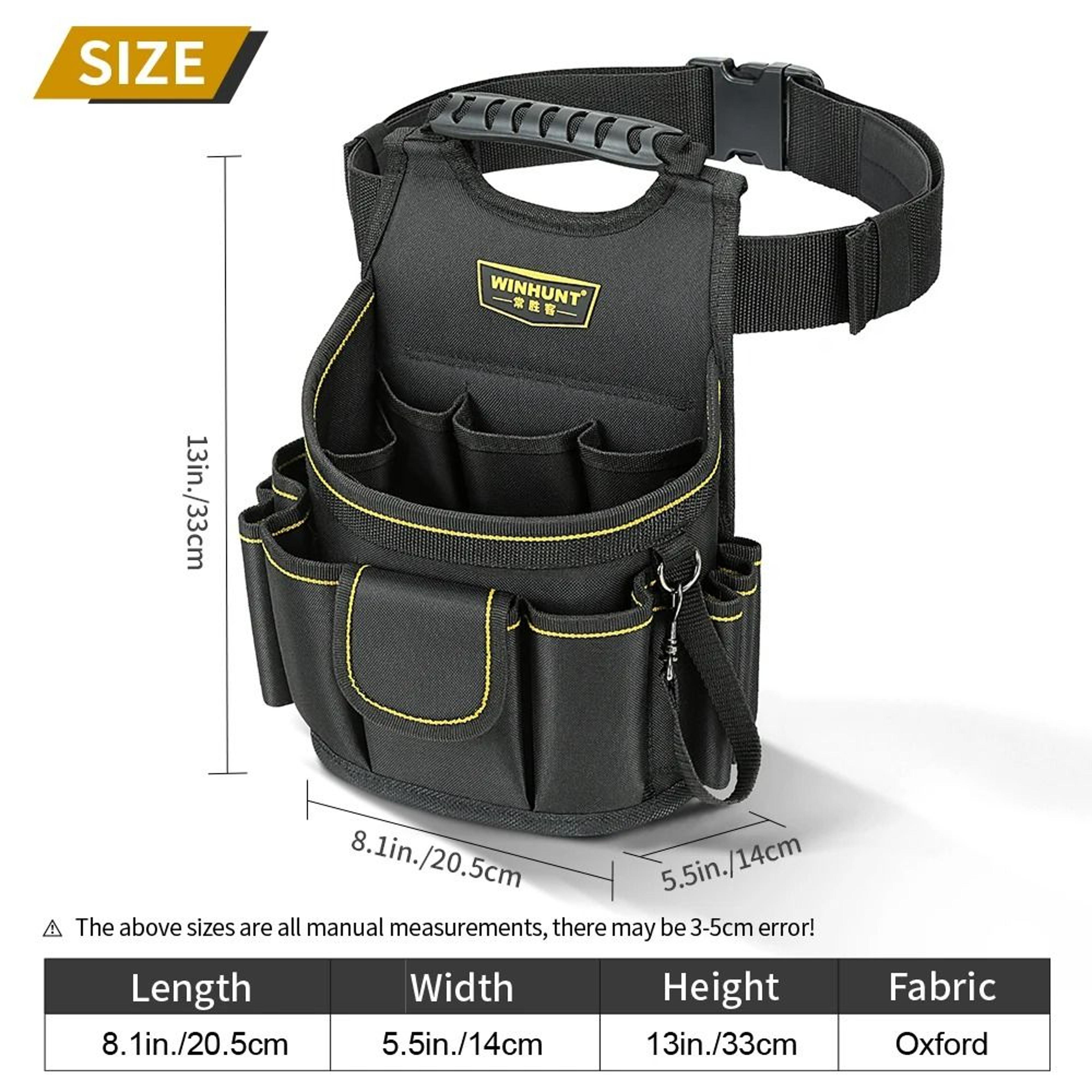 Electrician Tool Pouch  HeavyDuty Storage Organizer For Professional Electricians And Maintenance R 3