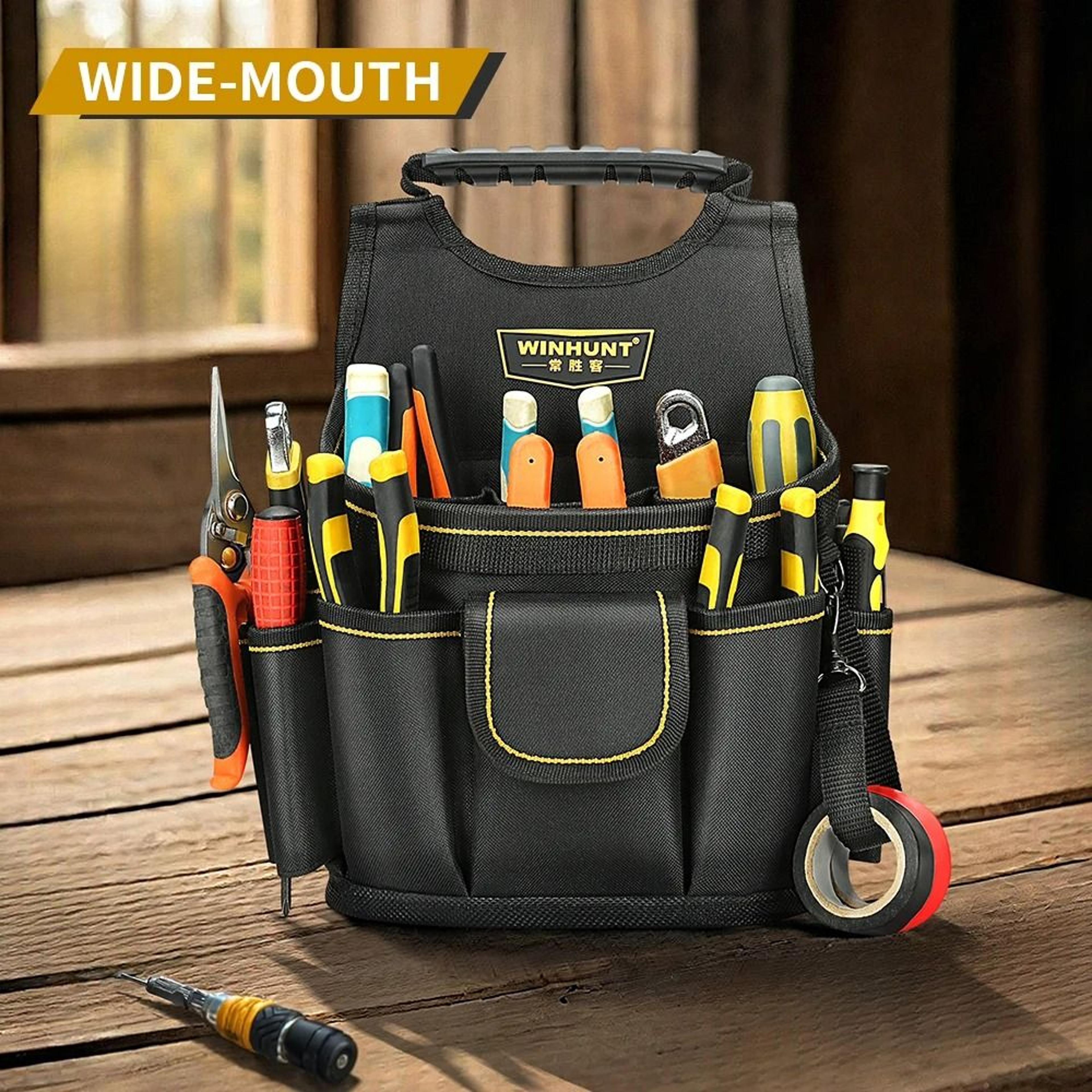 Electrician Tool Pouch  HeavyDuty Storage Organizer For Professional Electricians And Maintenance R 5