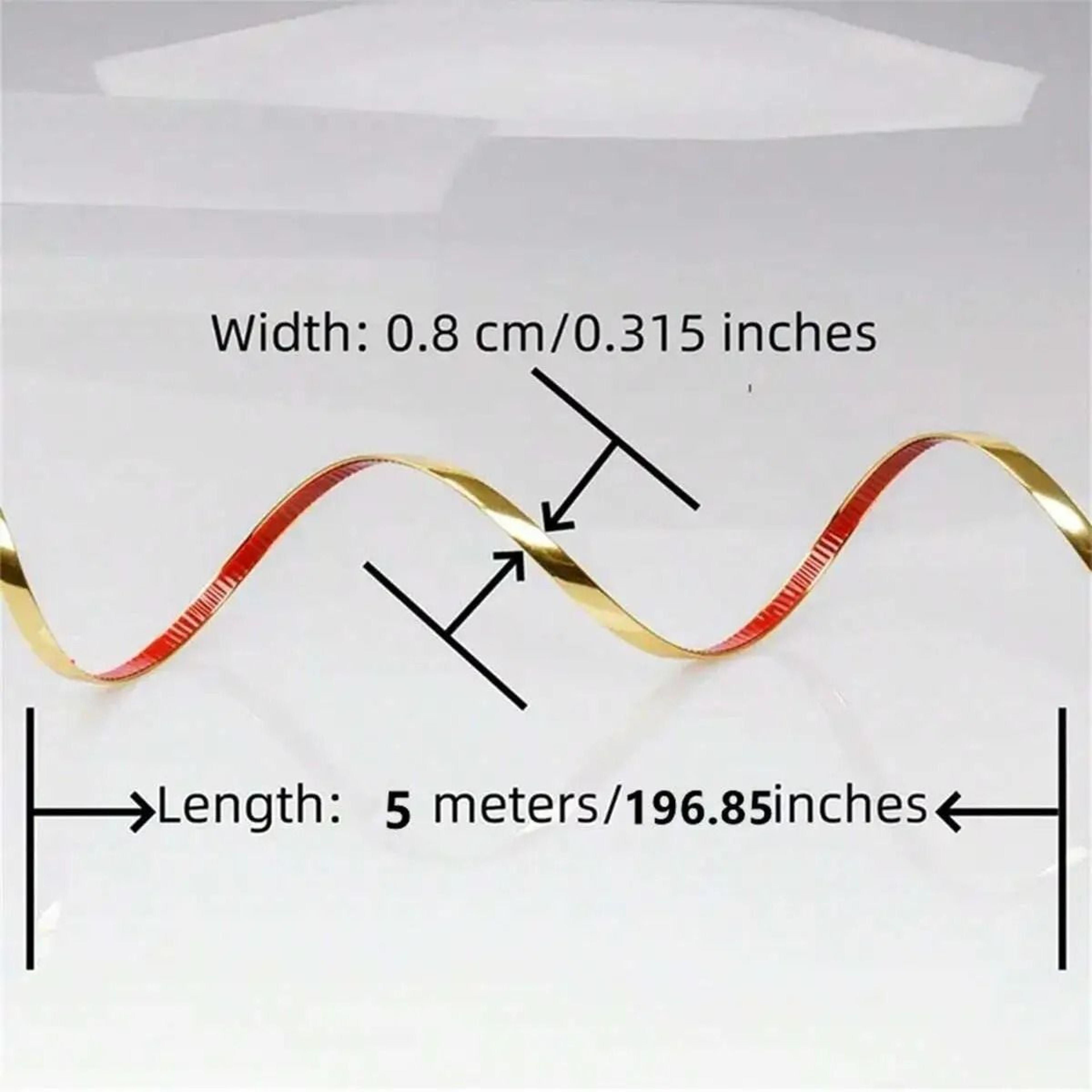 Gold Mirror Trim Molding  8mm X 5M SelfAdhesive PVC Decorative Strip For Wall And Ceiling Accent Li 2