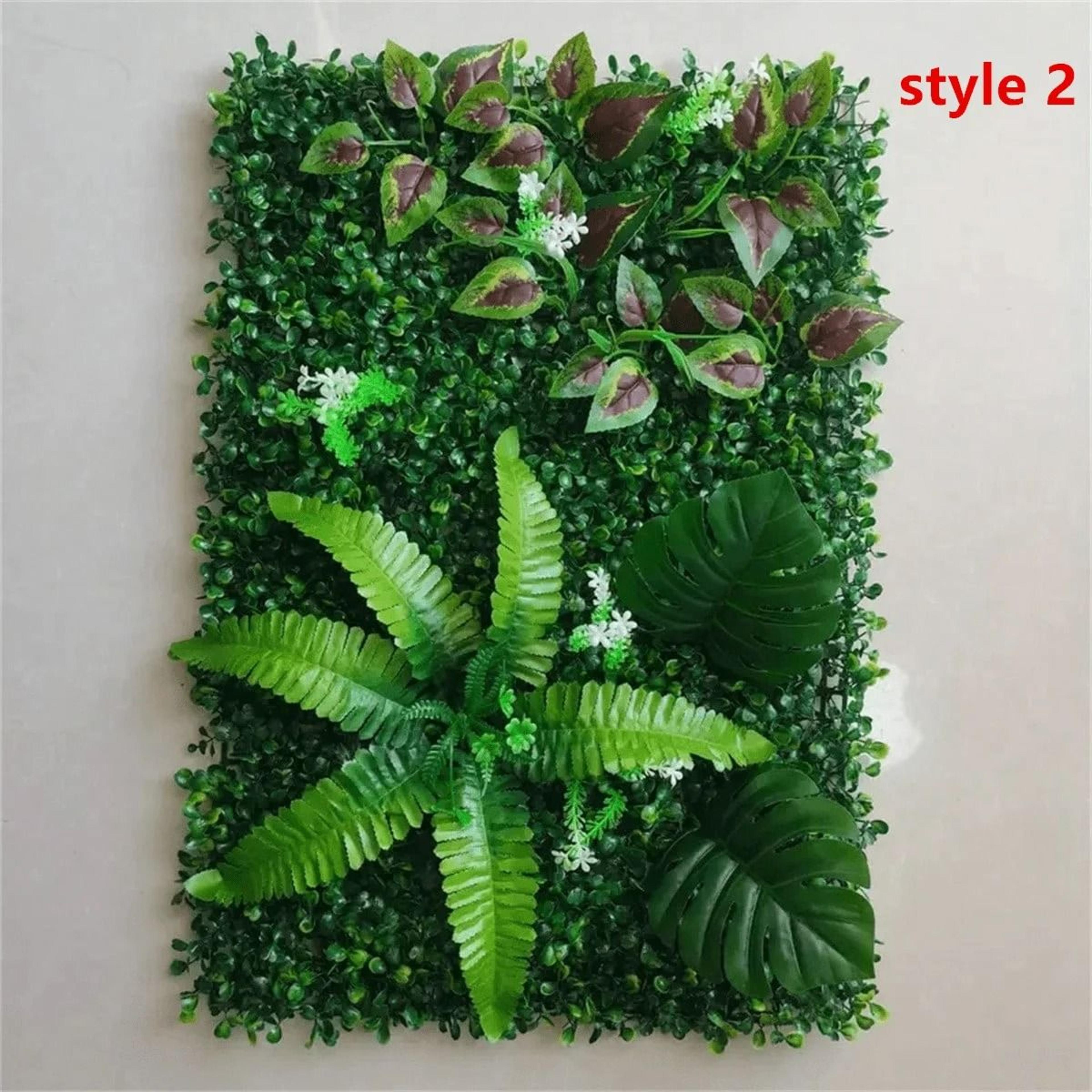 Artificial Greenery Panels  HighDensity Plant Lawn Wall For Home Background Door Decoration And Par 10