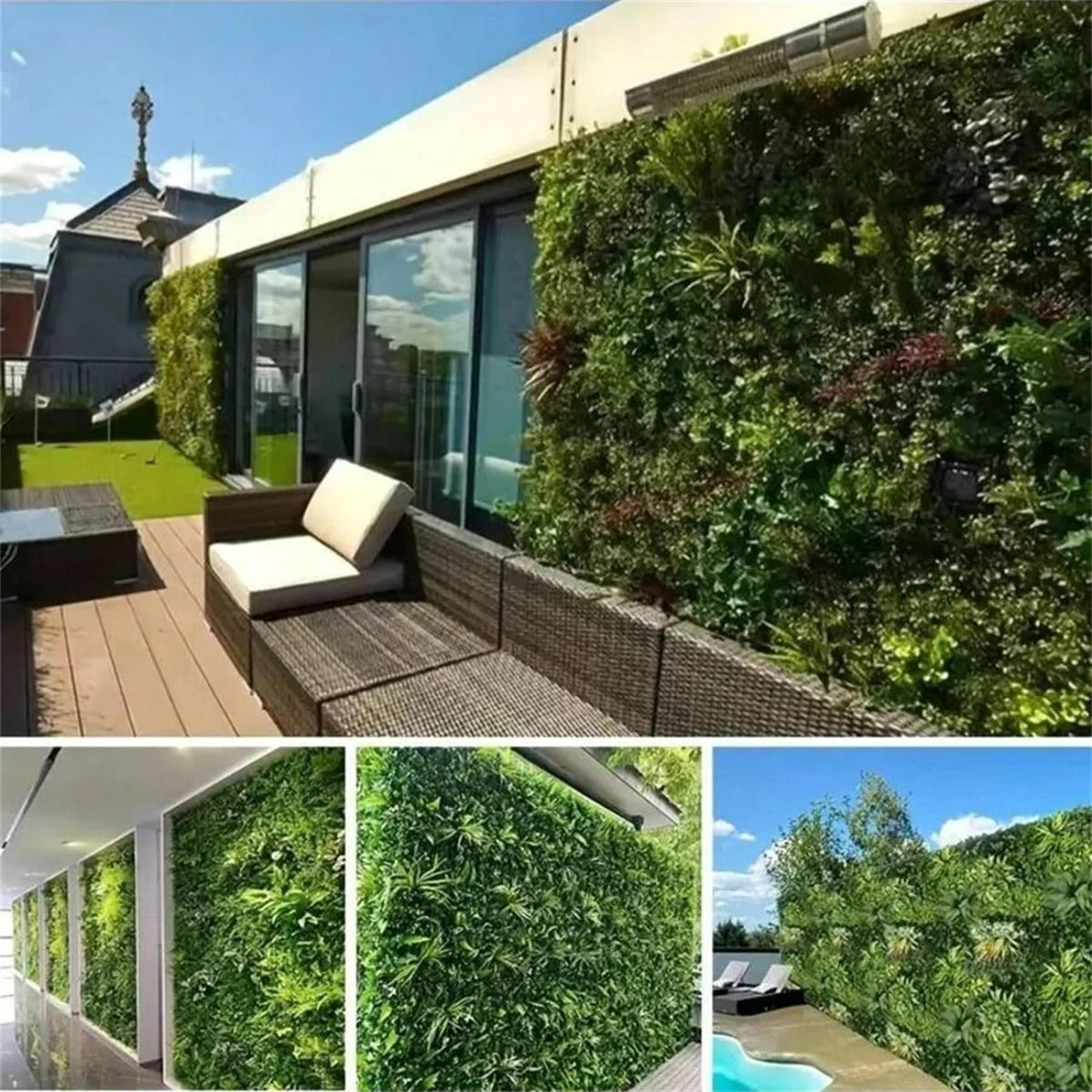 Artificial Greenery Panels  HighDensity Plant Lawn Wall For Home Background Door Decoration And Par 2