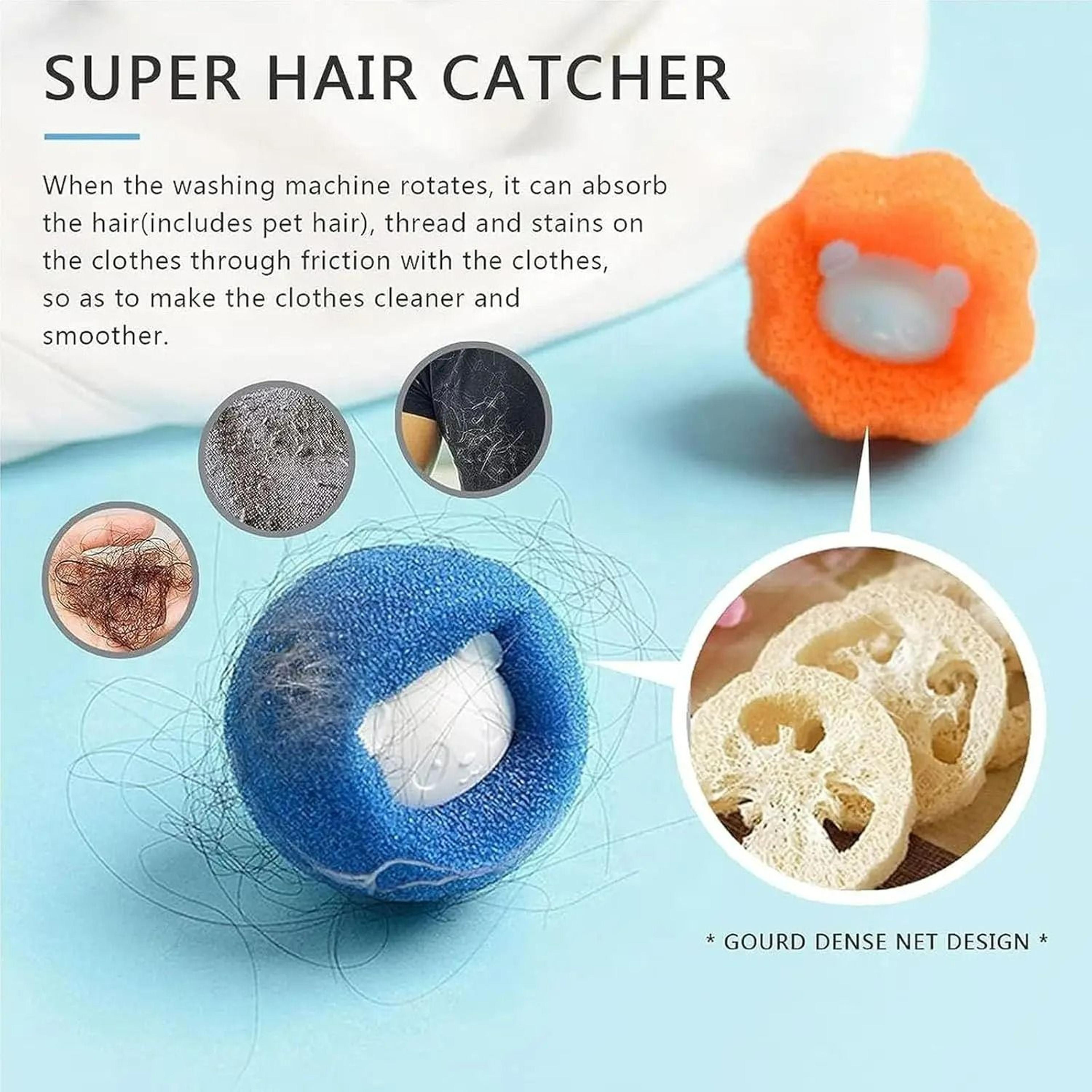 20Pack Reusable Pet Hair Remover Balls  Washing Machine Fur Catcher And Lint Filter Stickers For La 5
