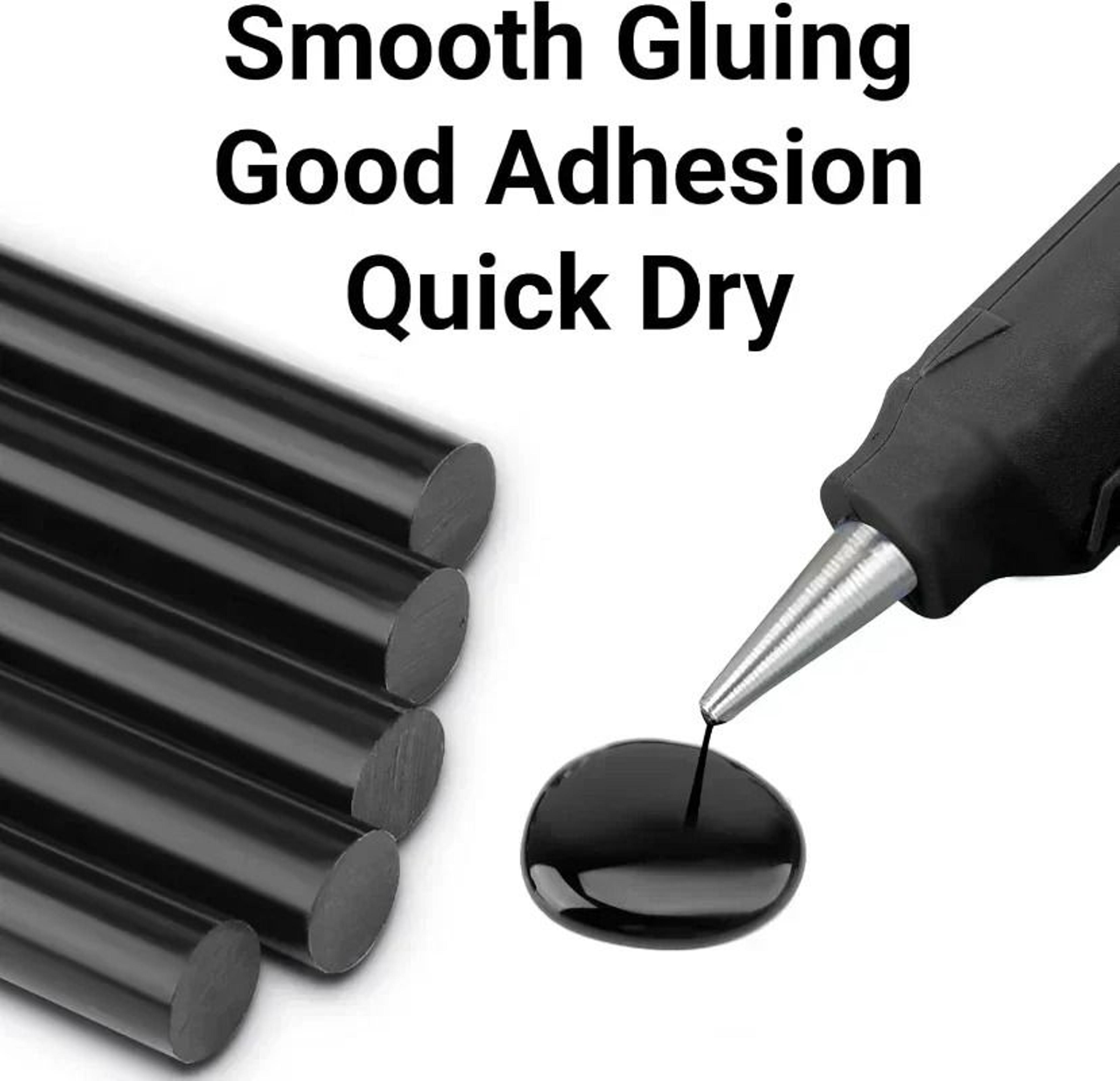 100pcs Black Hot Melt Glue Sticks  HighViscosity EVA Adhesive For Car Dent Repair DIY Art Crafts An 4