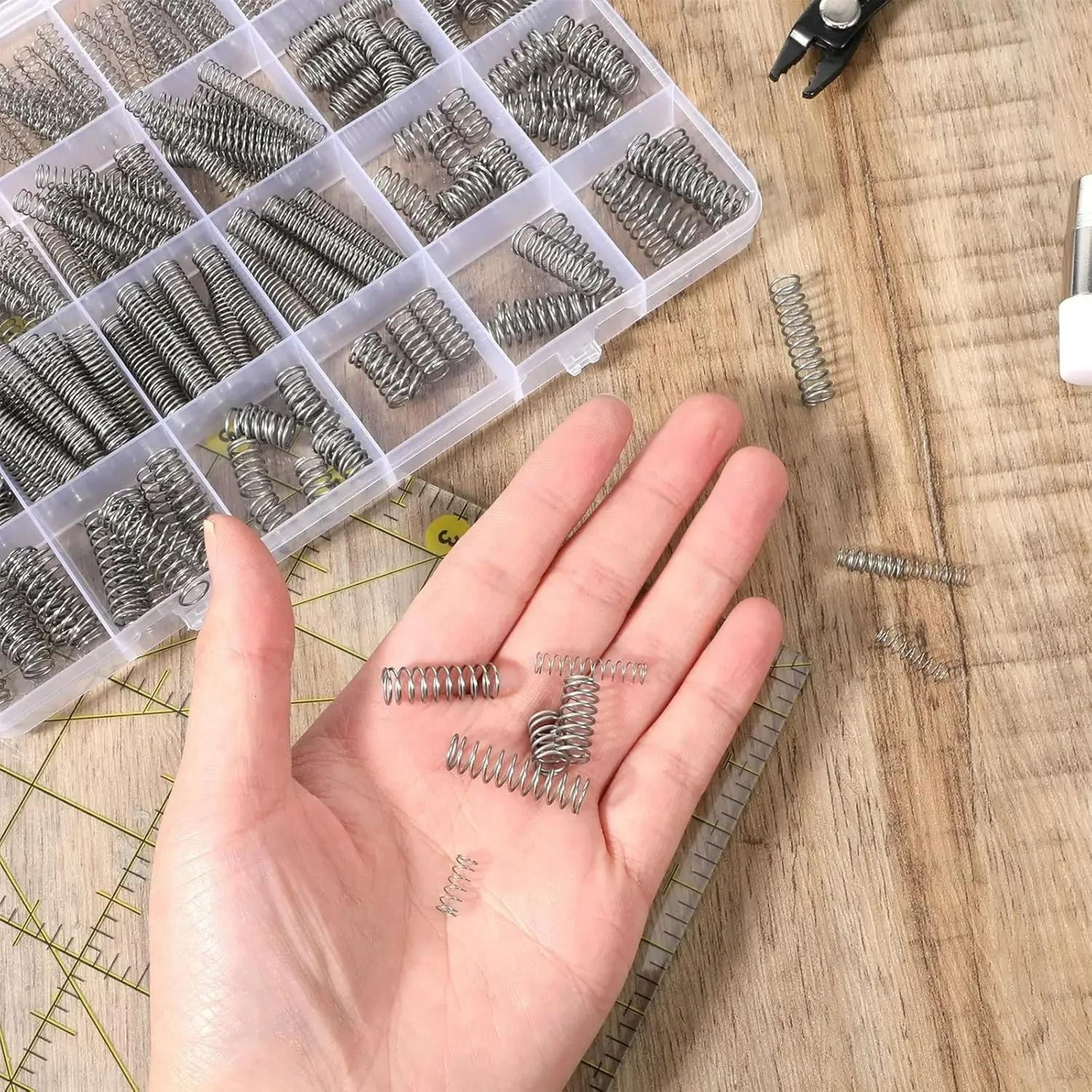 240Piece Stainless Steel Springs Assortment Kit  Compression And Extension Springs Box For Mechanic 3