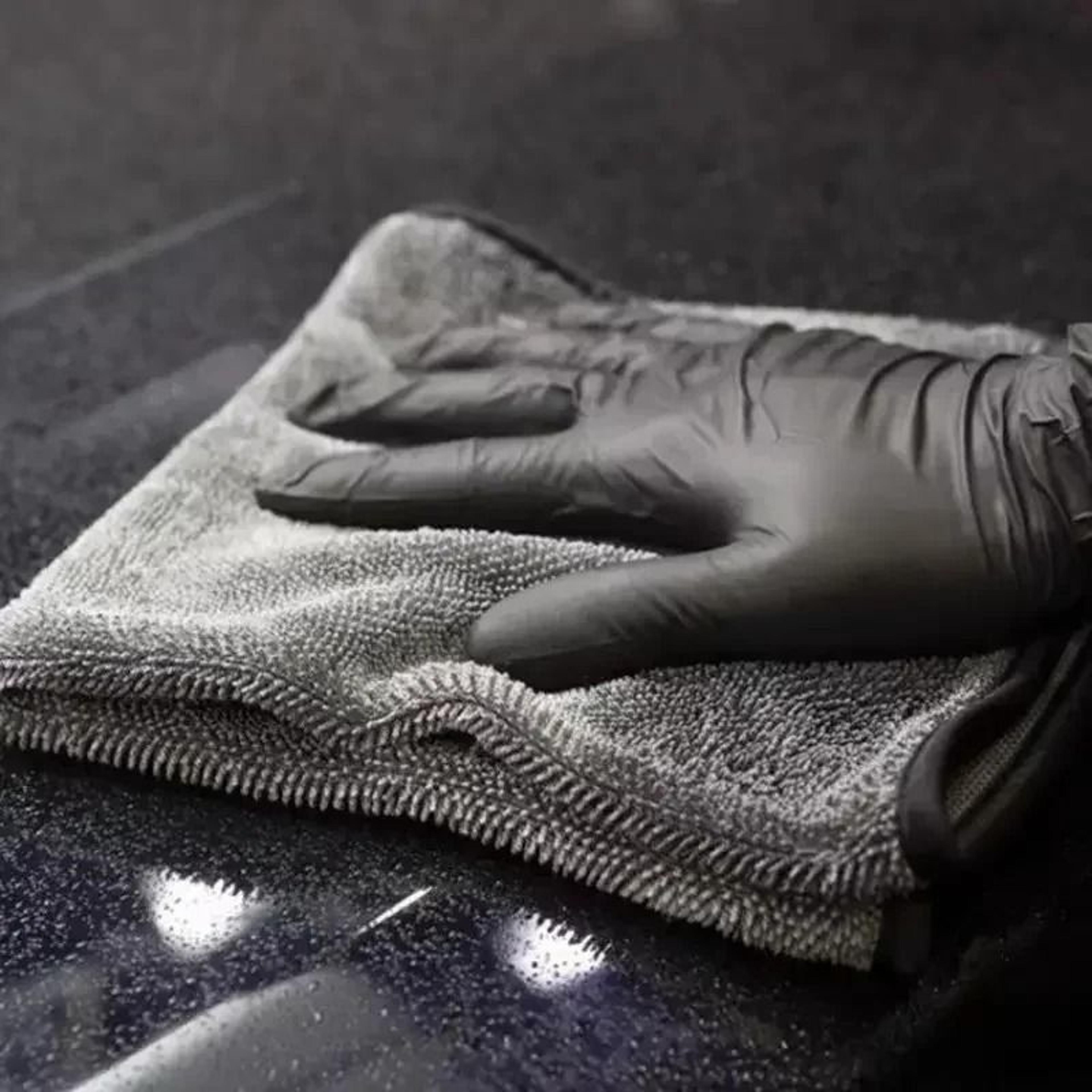 5pcs 1200GSM DoubleSided Twisted Braid Car Detailing Towels  Super Absorbent Cleaning Rags For Car  3