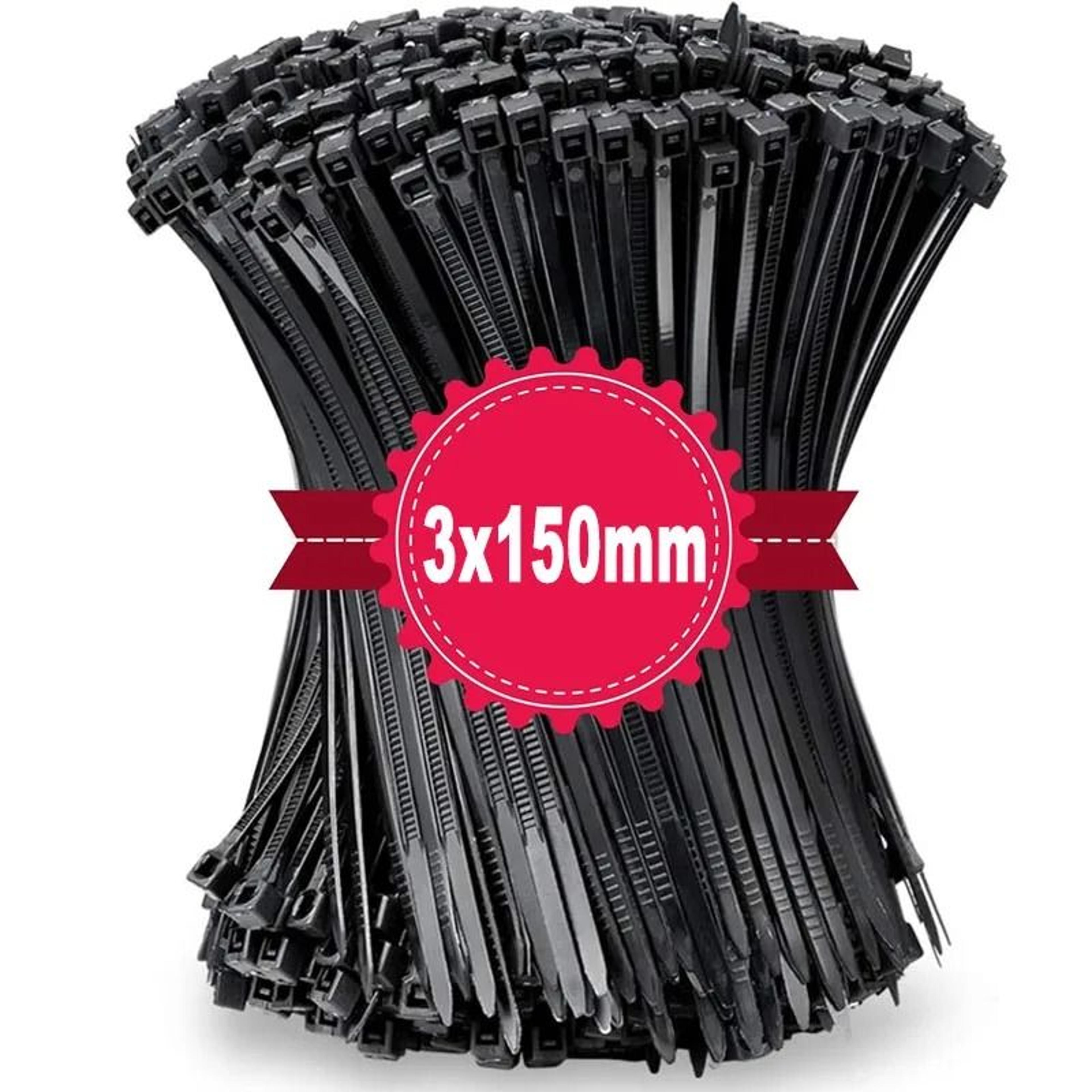 HeavyDuty SelfLocking Nylon Zip Ties 100Piece Set 7