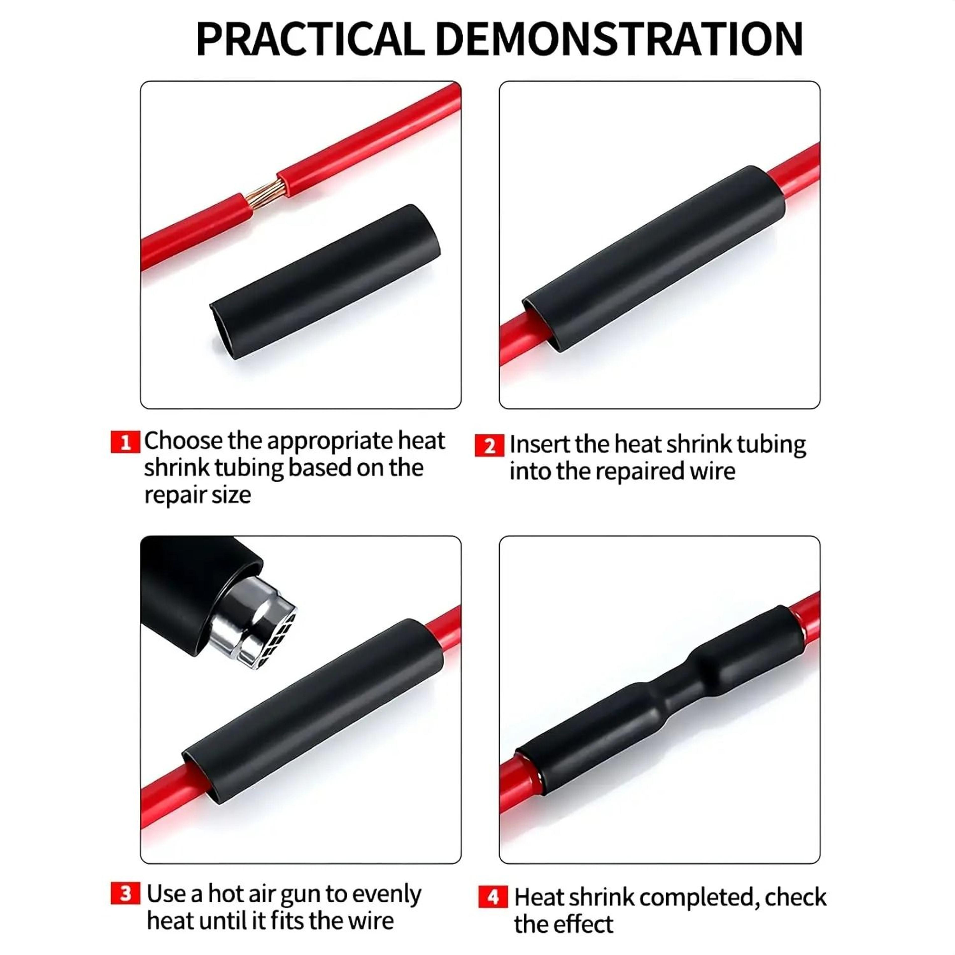 Polyolefin HeatShrink Tubing Wire Insulation Kit 5