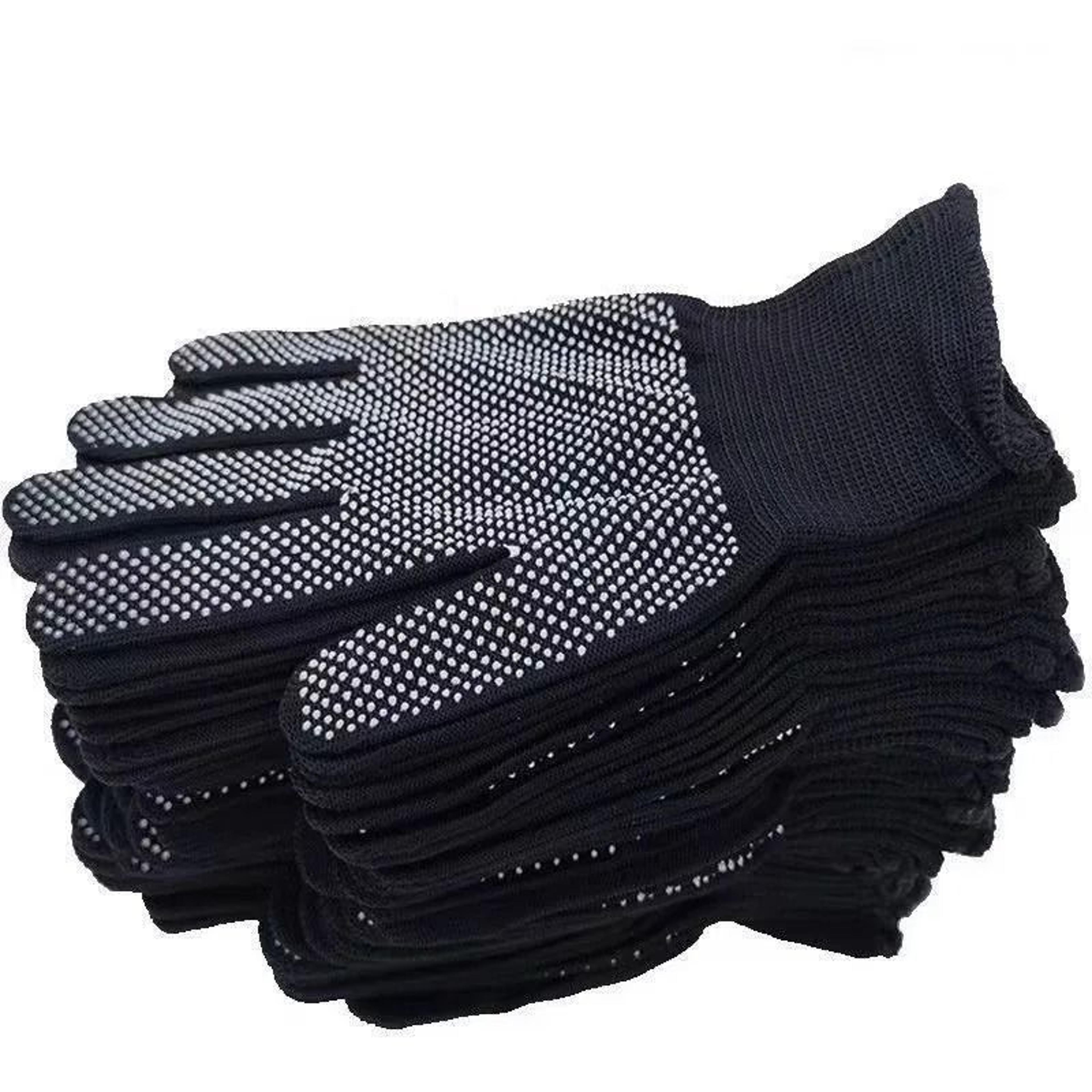 MultiPurpose Breathable Nylon Touchscreen Grip Gloves 30Pair Bulk Pack 6