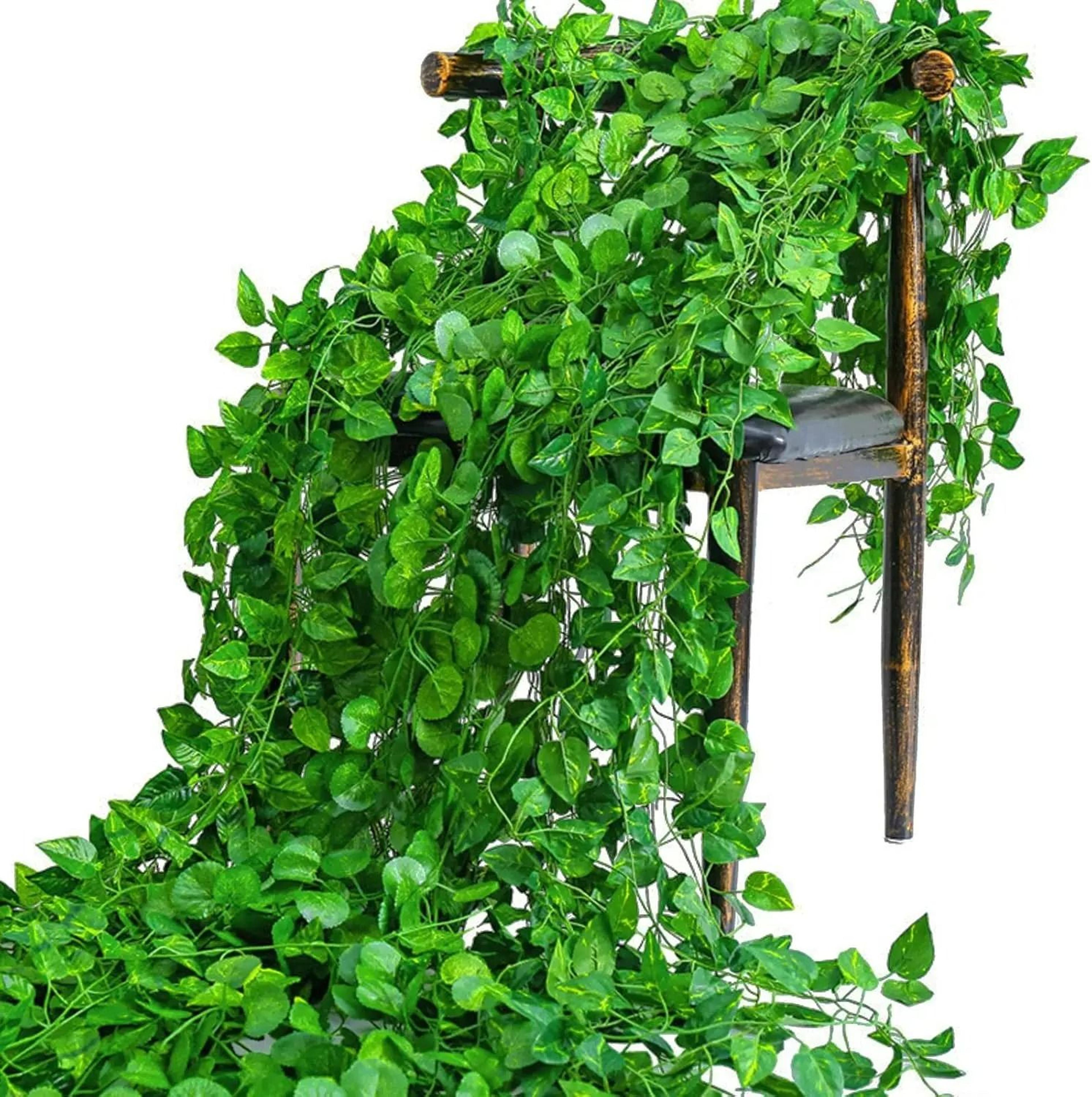 Artificial Green Ivy Leaf Hanging Garland 1String Pack 0