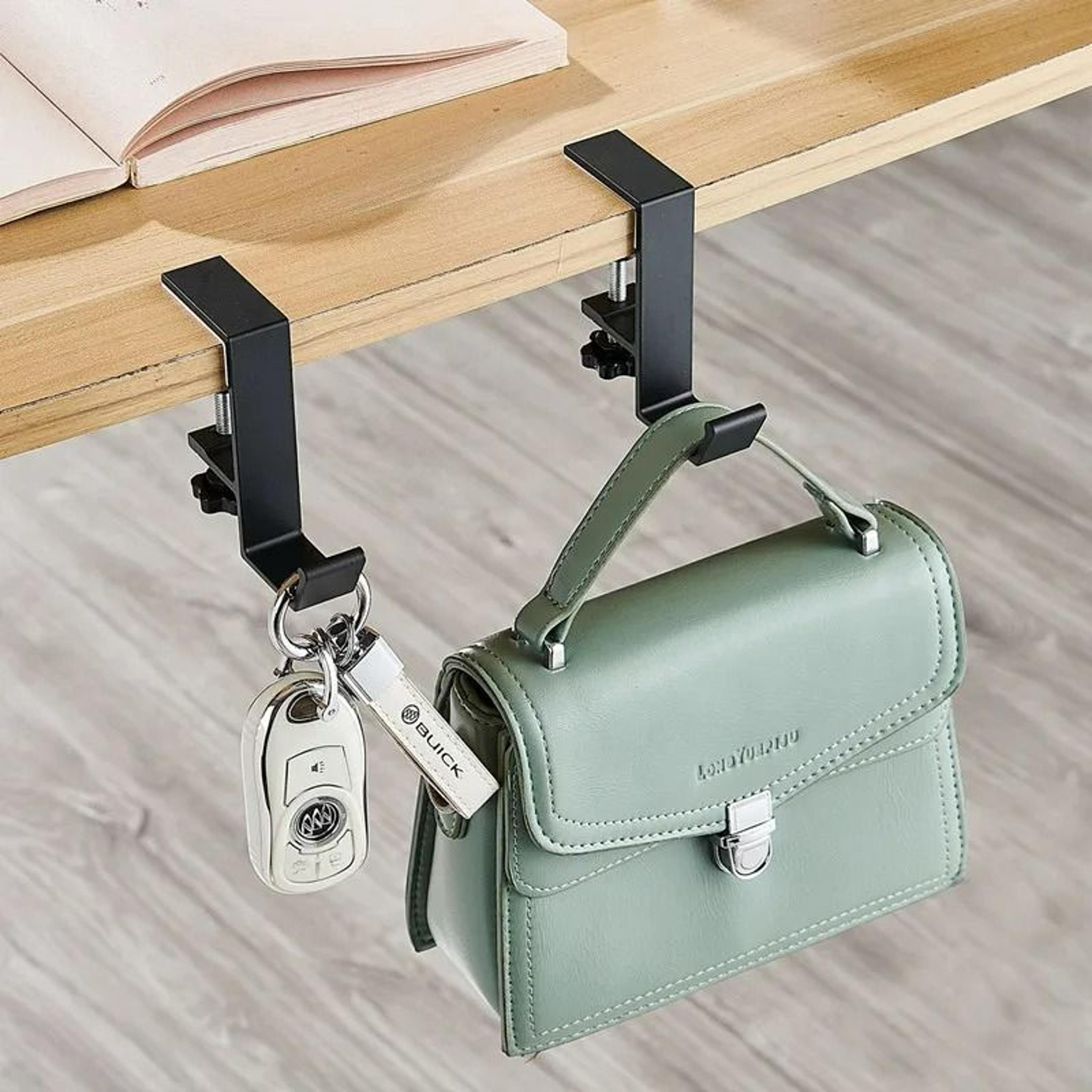 Adjustable PunchFree Desk Edge Hanger  Headset Hook 2