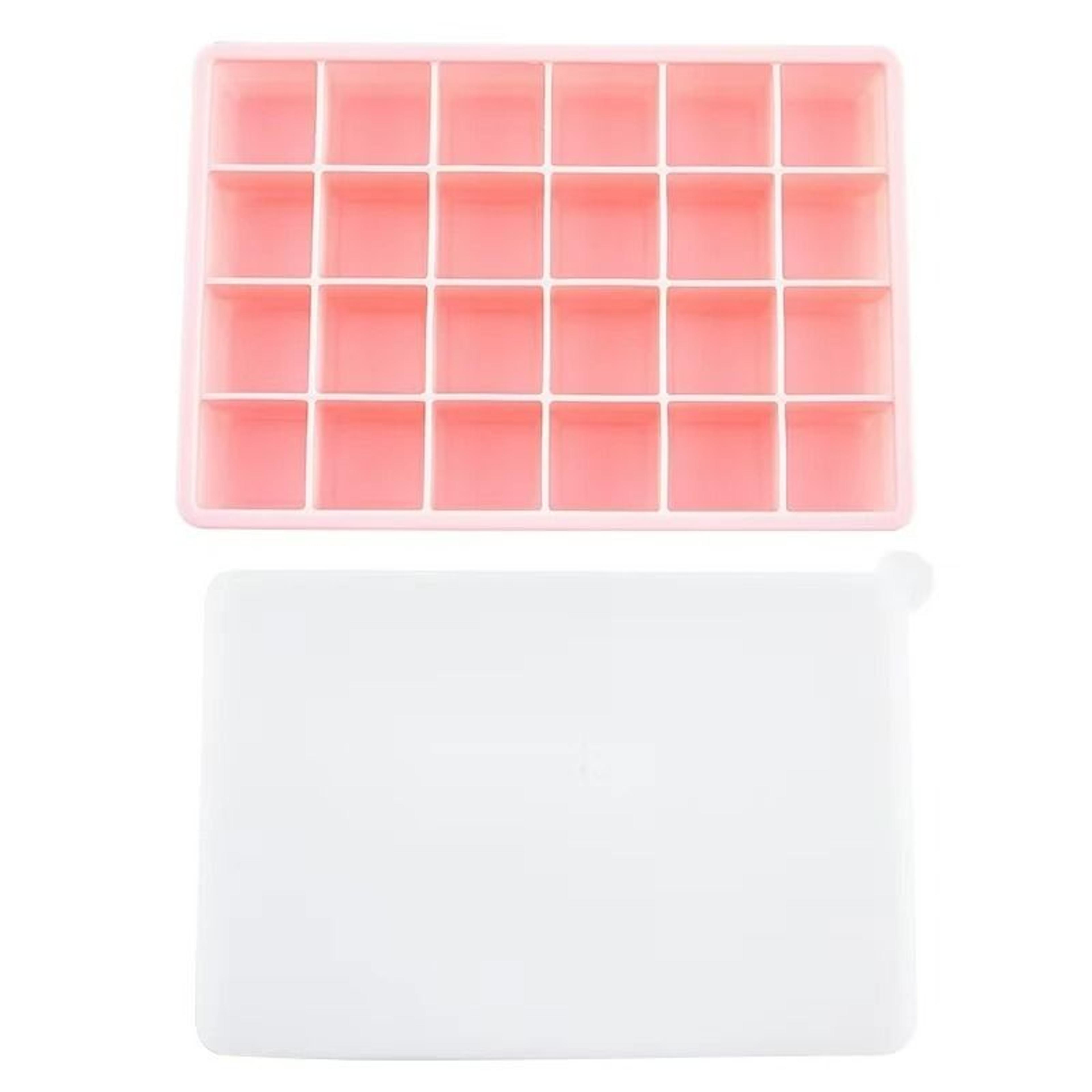 24Grid Flexible Silicone Ice Cube Mold 11
