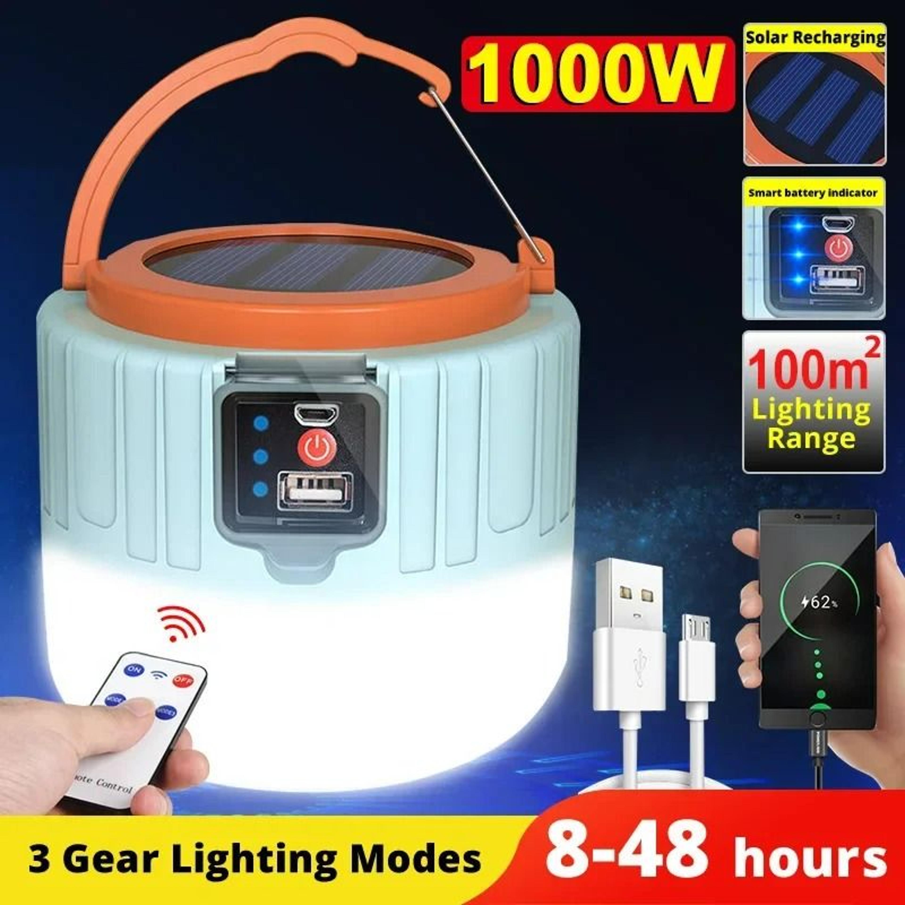 Portable LED Camping Lantern  Power Bank 7