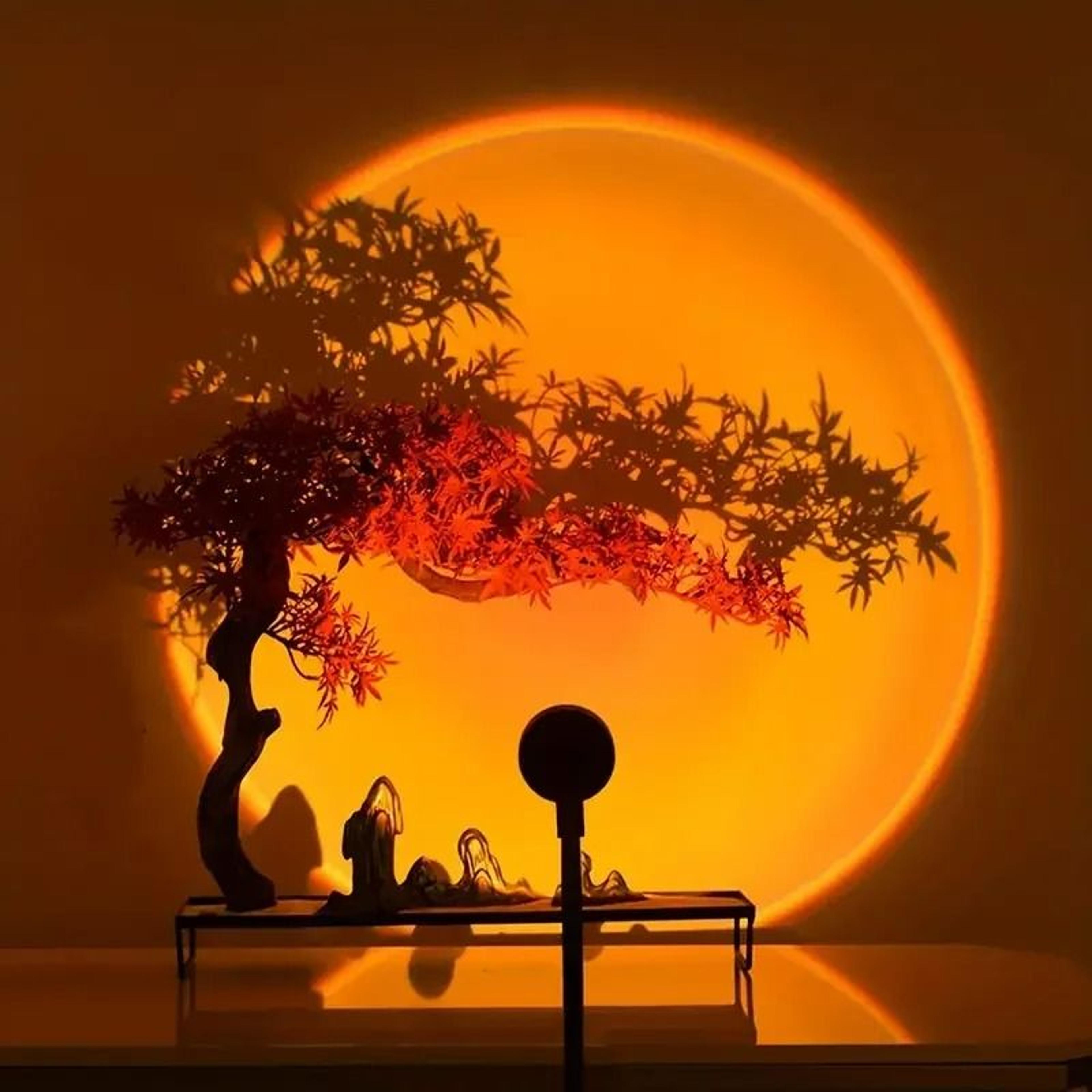 Max 16Color Sunset Projection Lamp 0