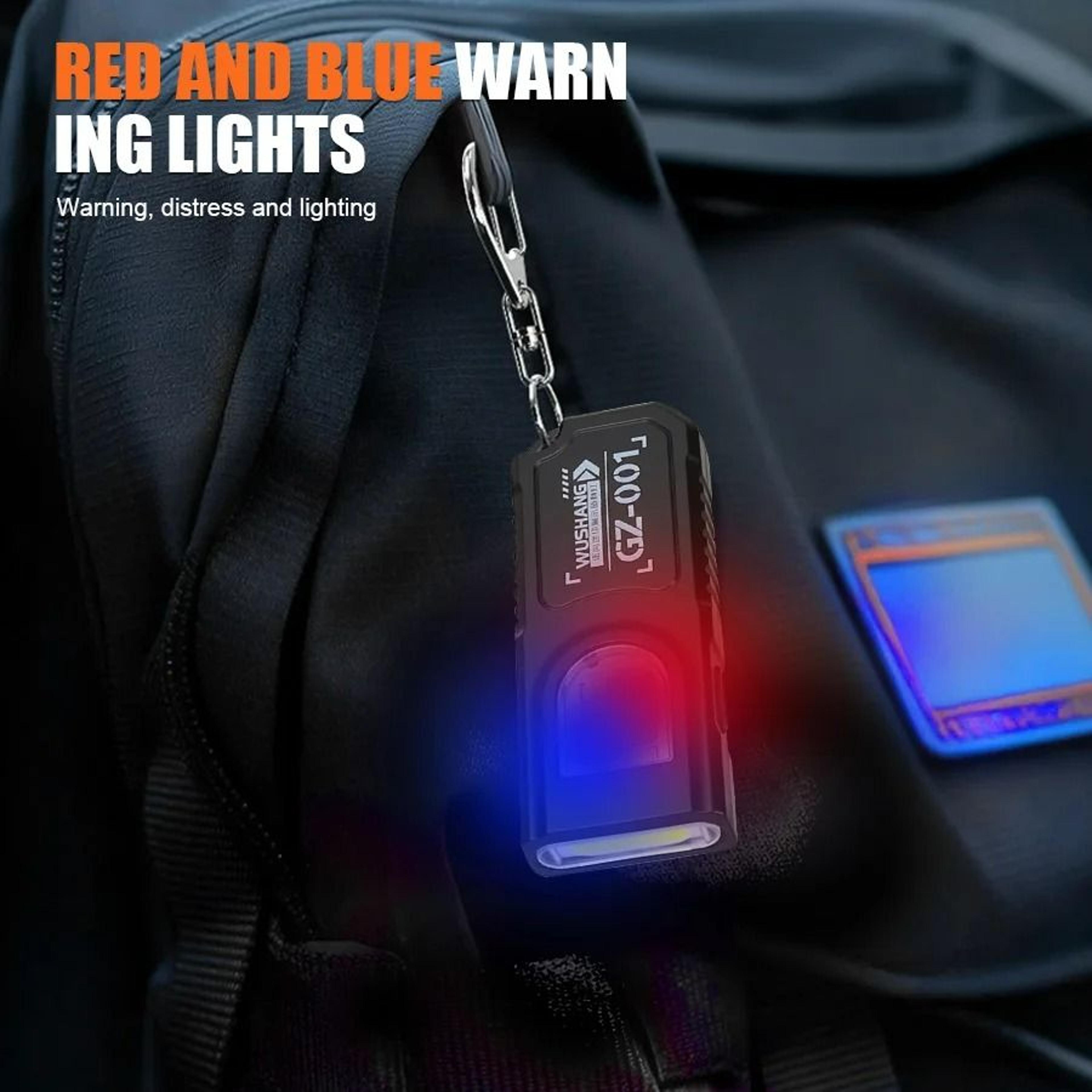 Pocket MultiFunction COB Keychain Work Light 4