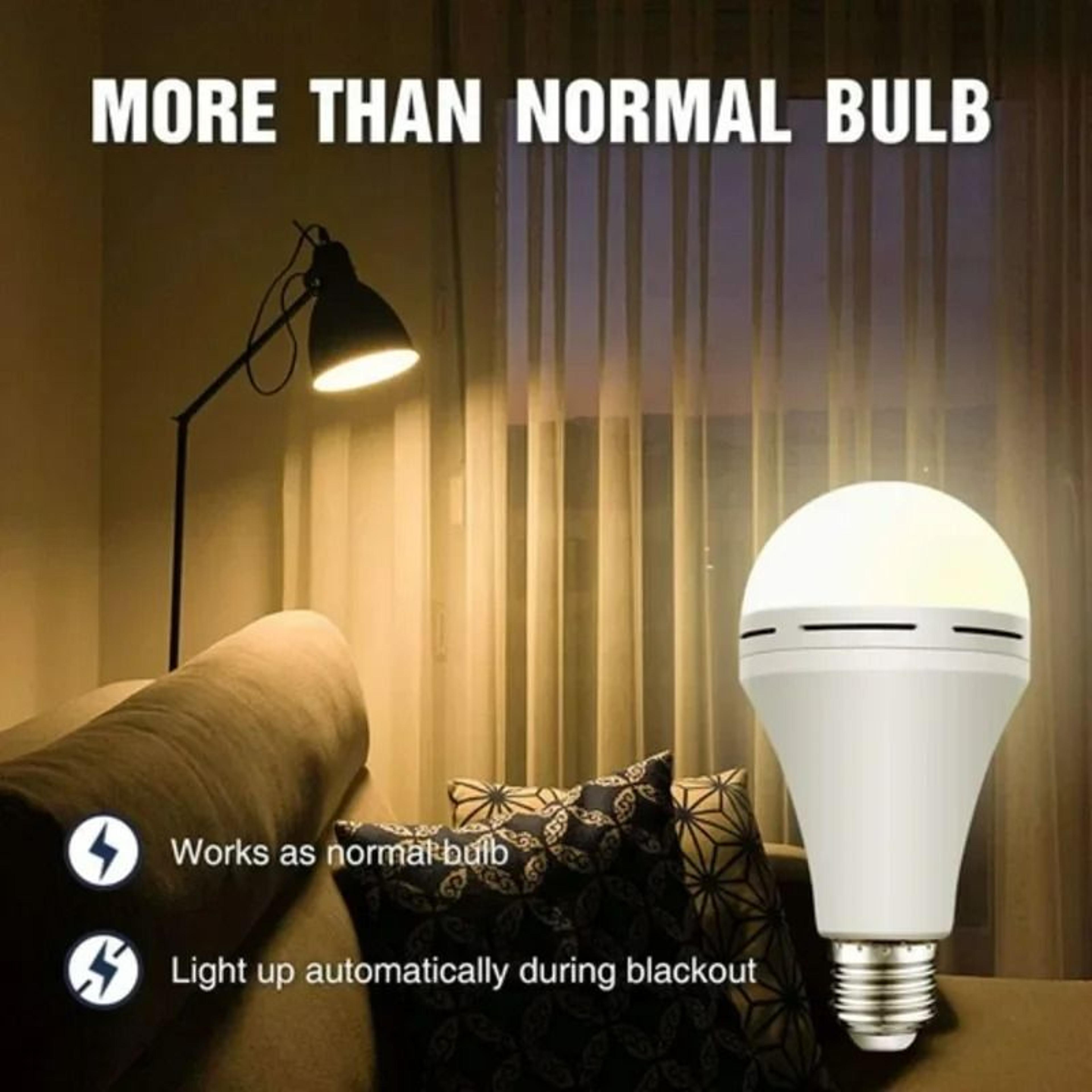 Intelligent Rechargeable LED Emergency Bulb 2