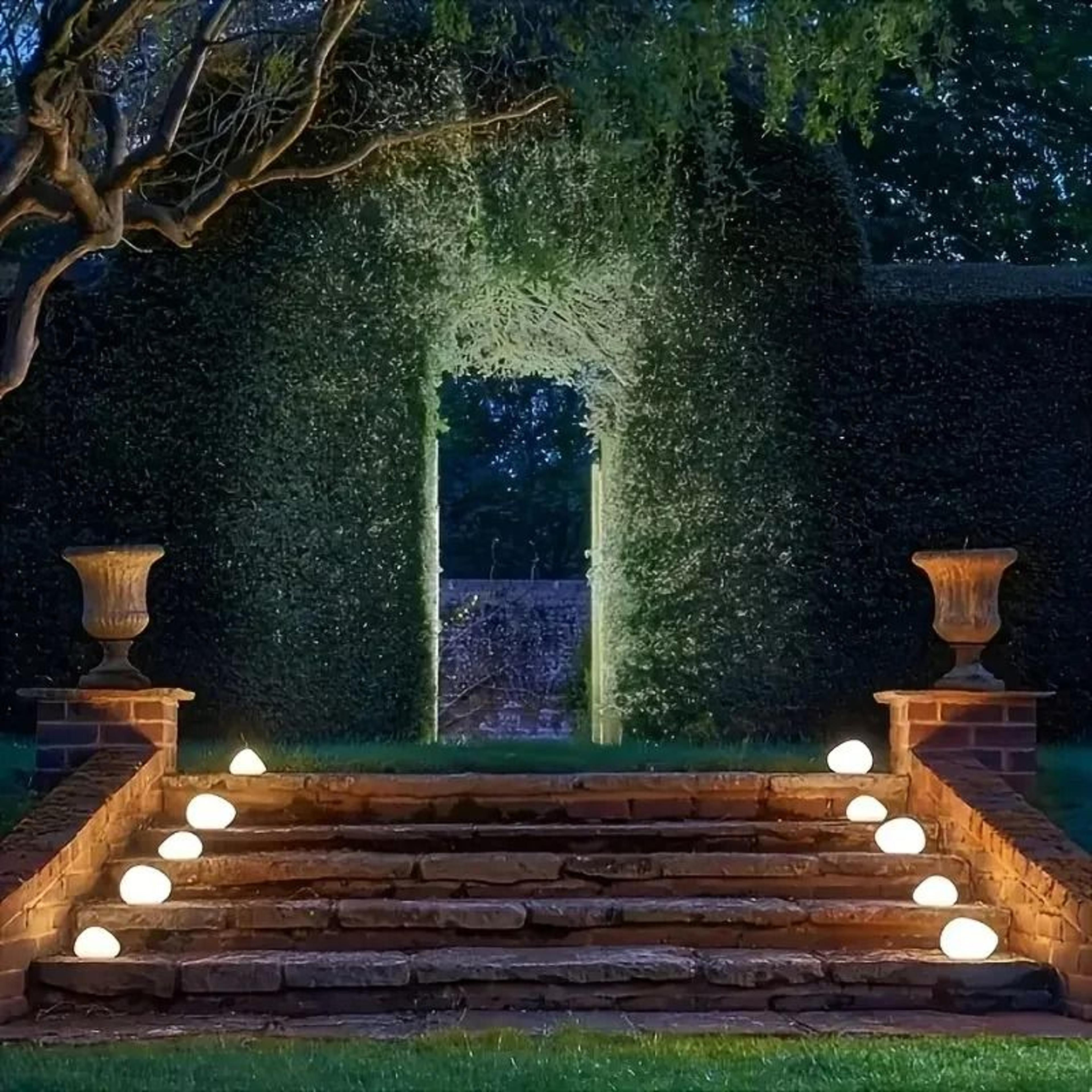 Solar EcoPebble Landscape Ambiance Lights 2