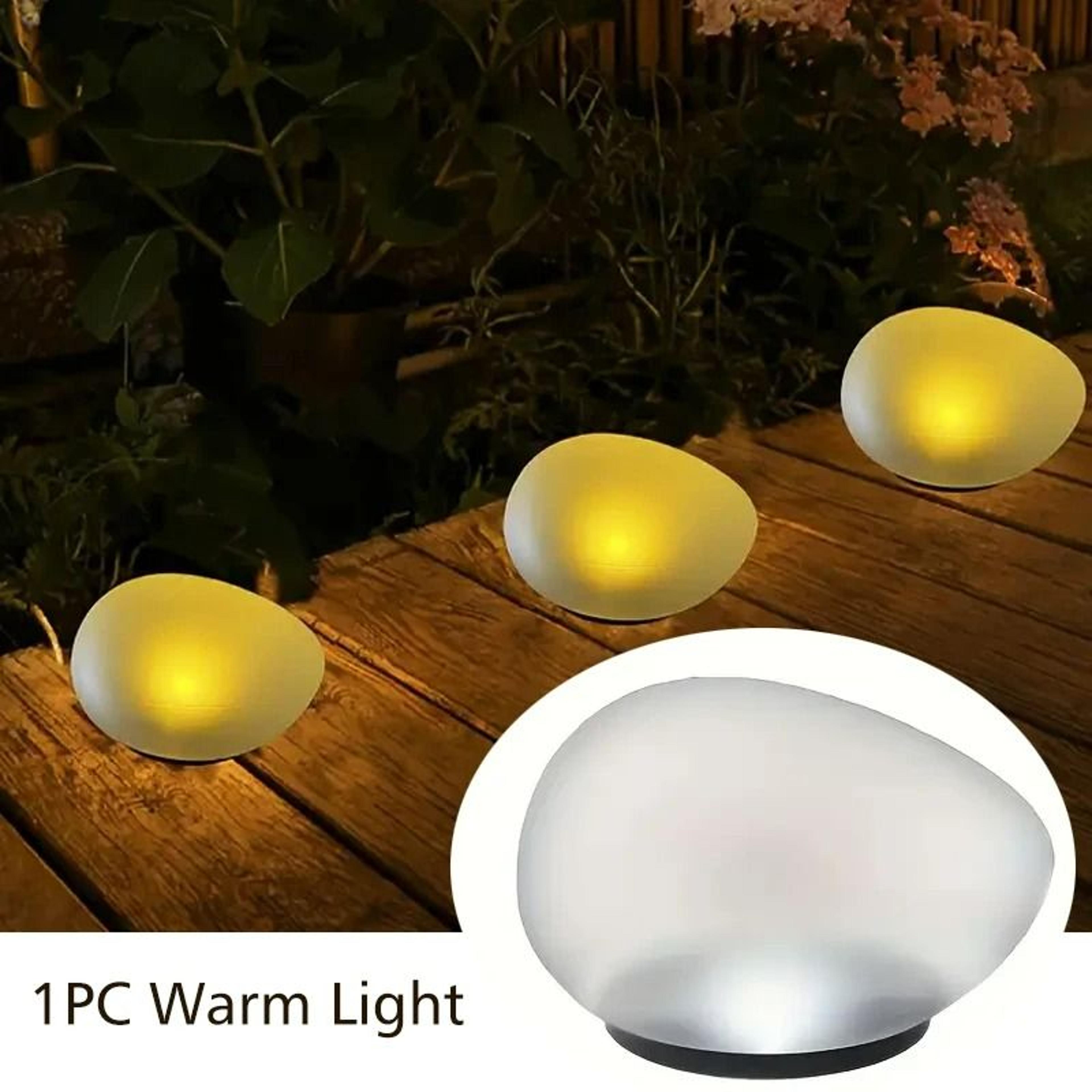 Solar EcoPebble Landscape Ambiance Lights 8