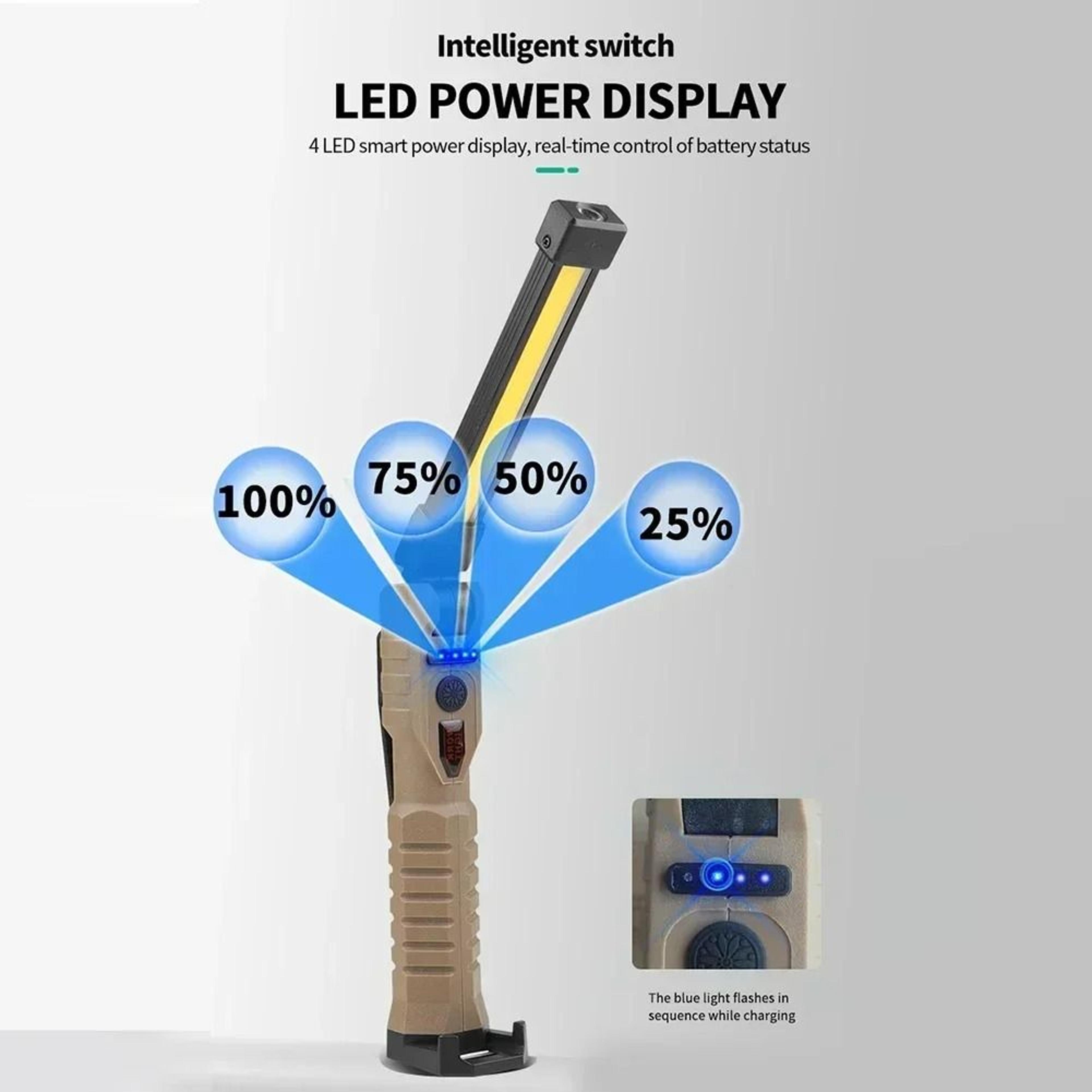 1000LM Smart COB Mechanical Work Light 5